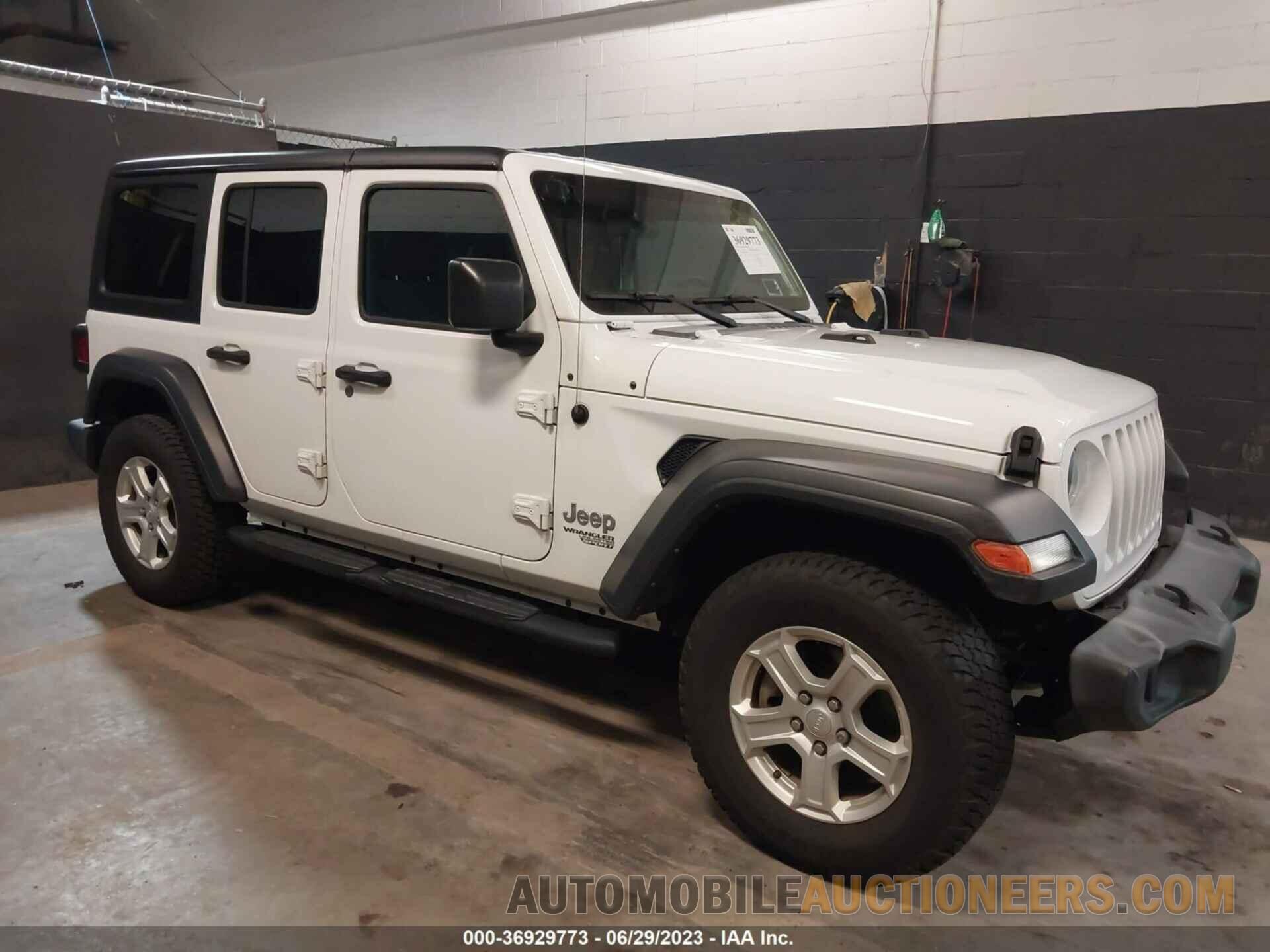 1C4HJXDN6KW593152 JEEP WRANGLER UNLIMITED 2019