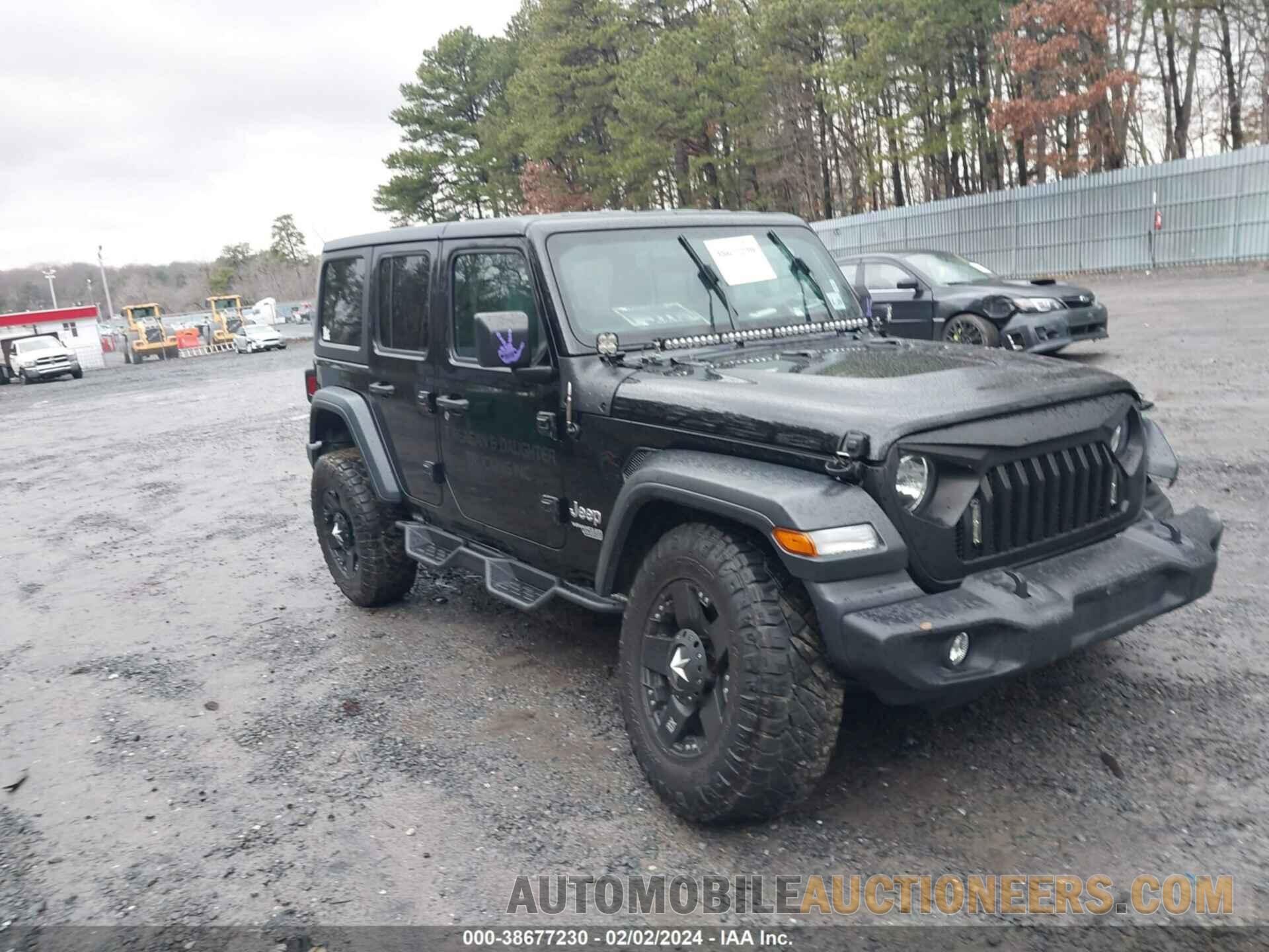 1C4HJXDN6LW222932 JEEP WRANGLER UNLIMITED 2020