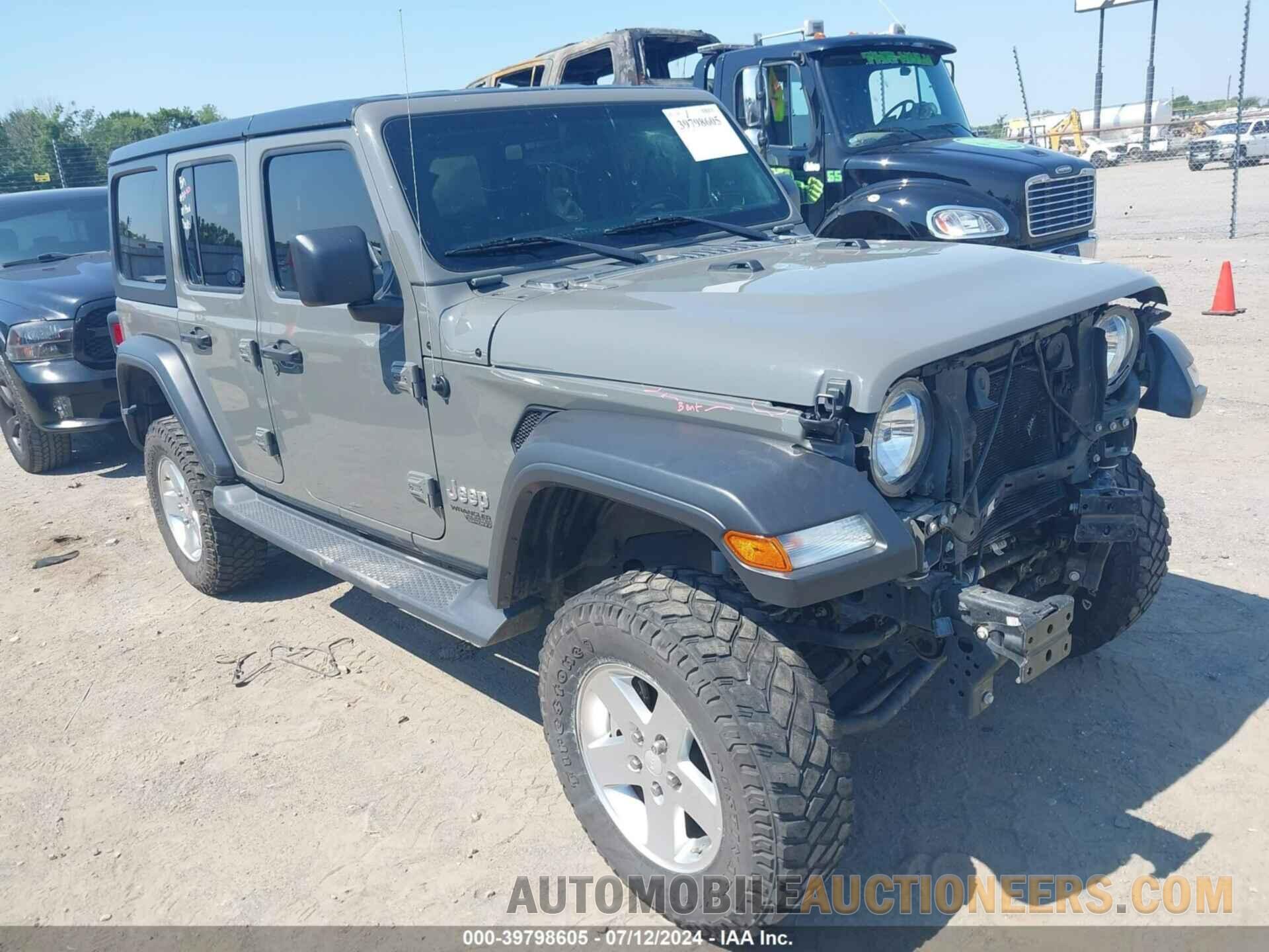 1C4HJXDN6LW223854 JEEP WRANGLER UNLIMITED 2020