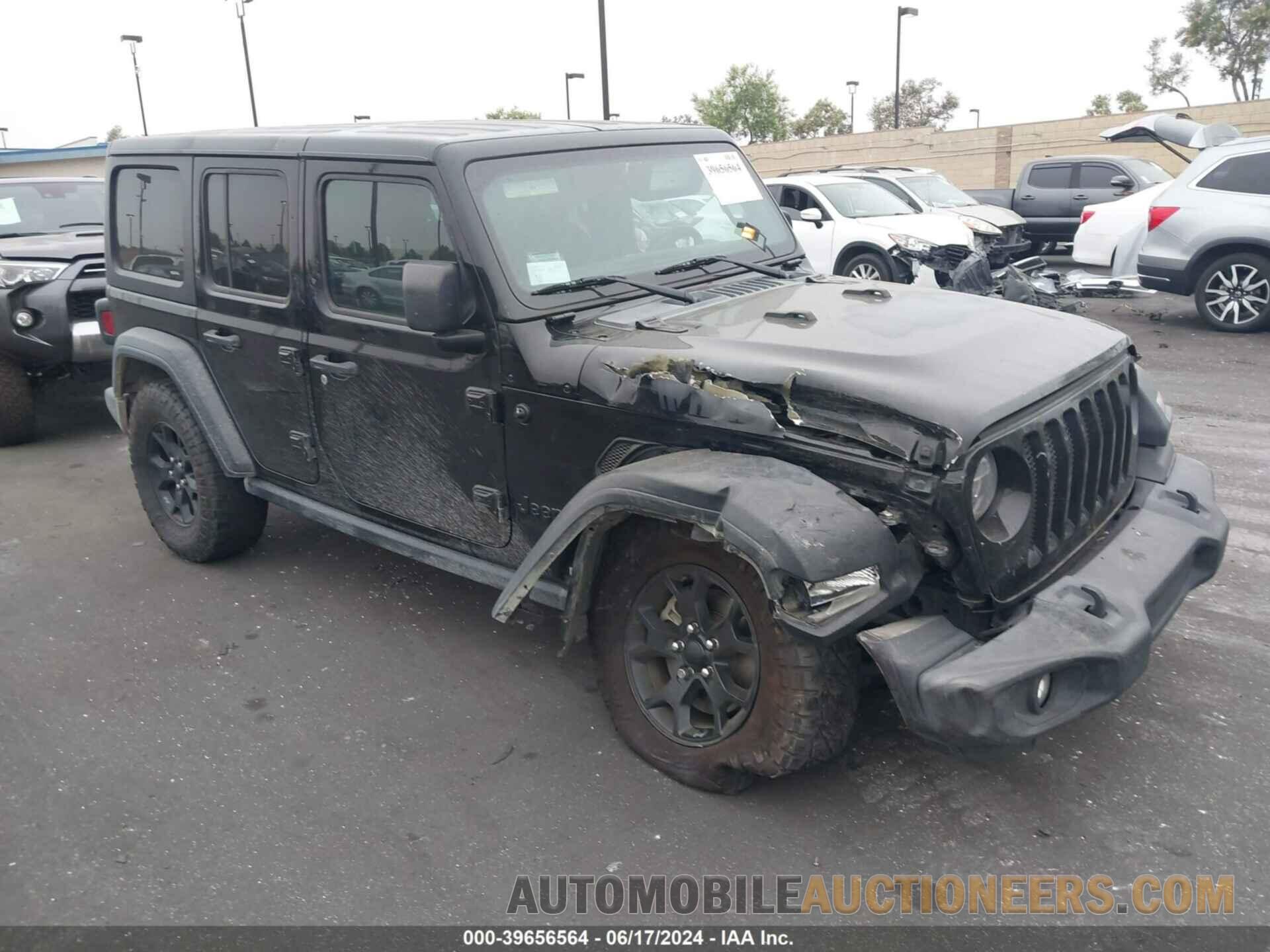 1C4HJXDN6LW278207 JEEP WRANGLER UNLIMITED 2020