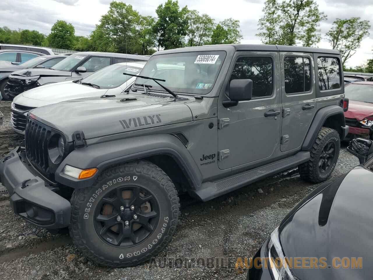 1C4HJXDN6MW562342 JEEP WRANGLER 2021