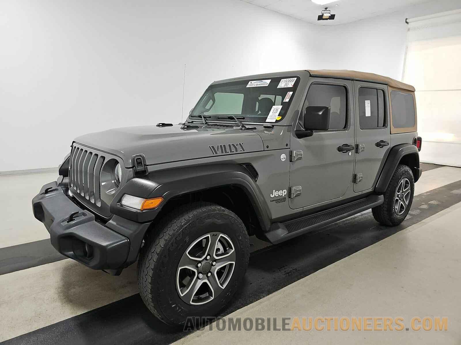 1C4HJXDN6MW588164 Jeep Wrangler Unlimited 2021