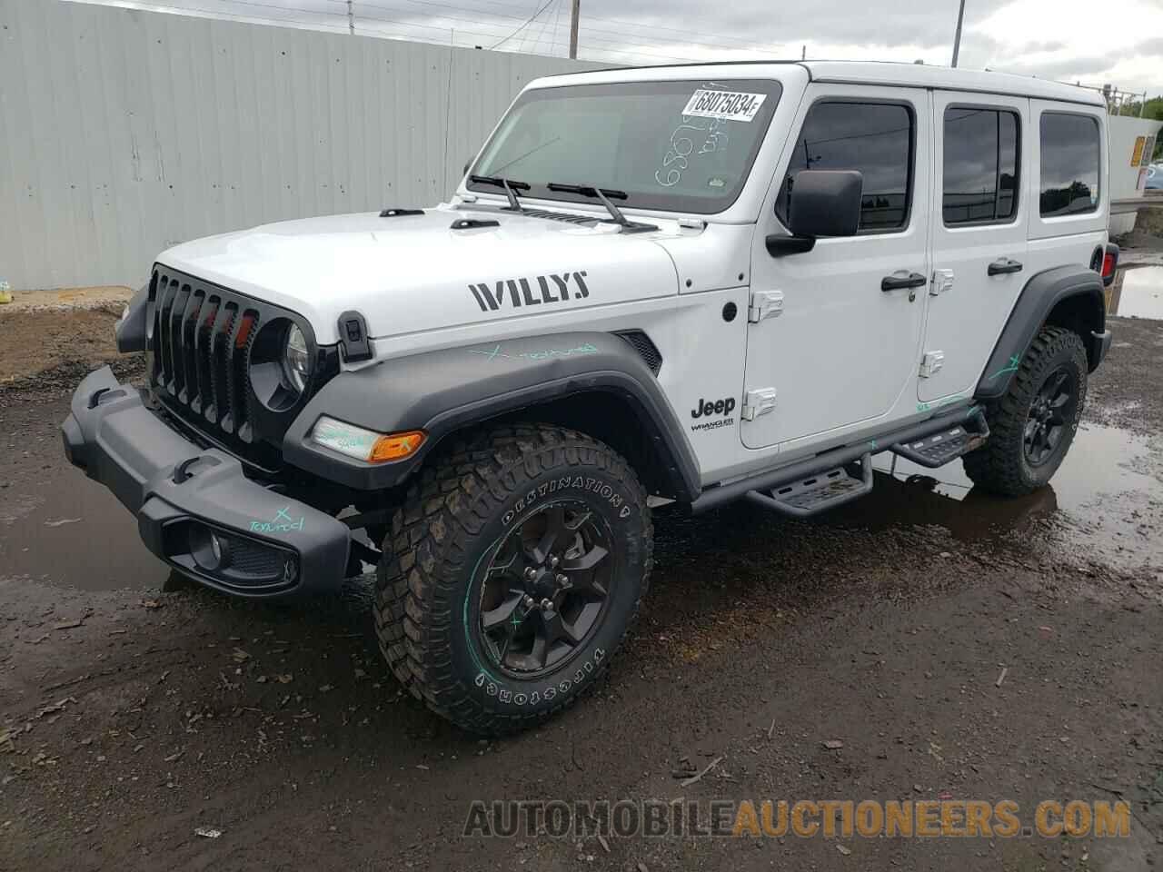 1C4HJXDN6MW855822 JEEP WRANGLER 2021