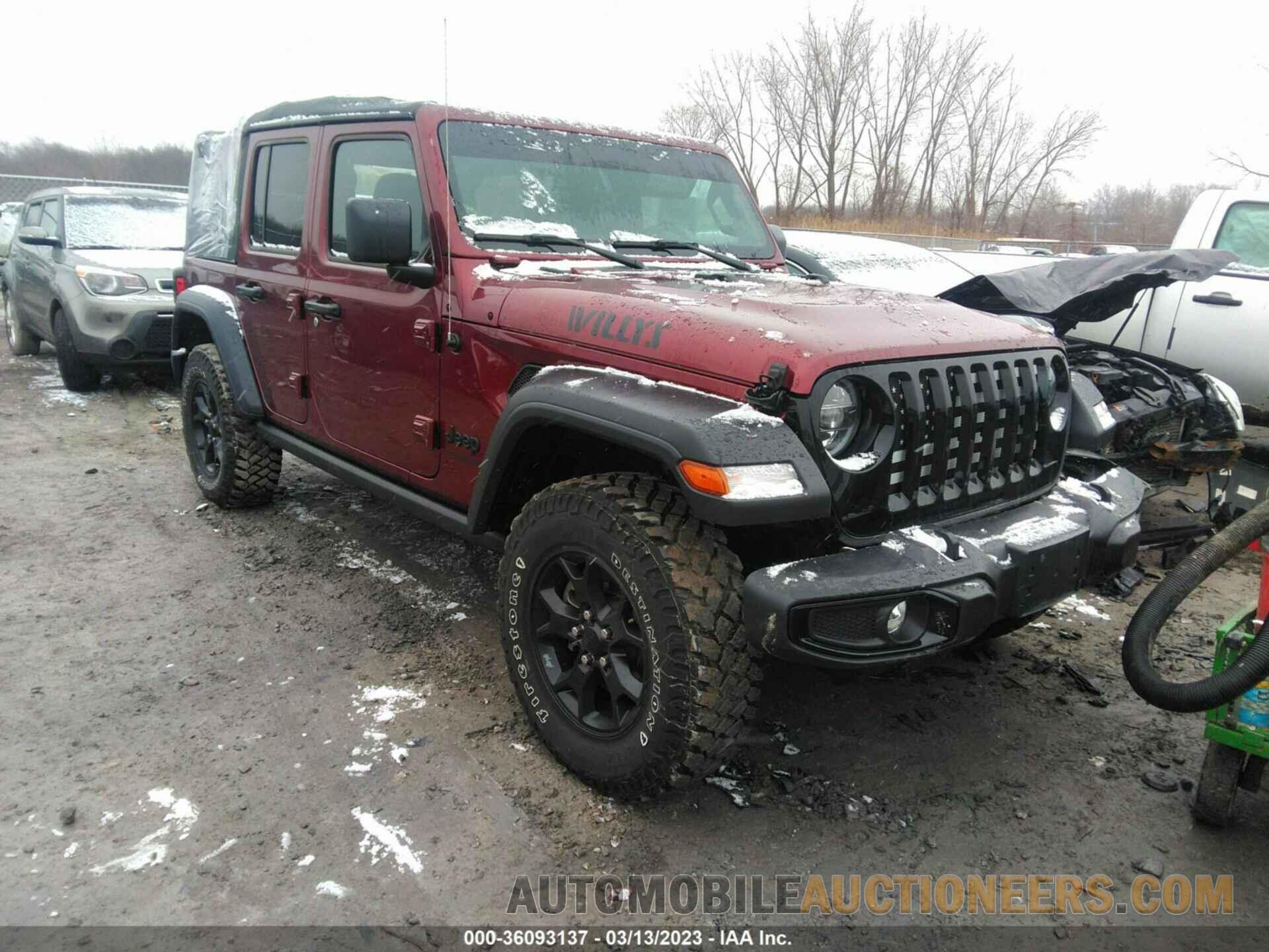 1C4HJXDN6NW102437 JEEP WRANGLER 2022