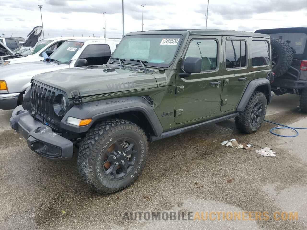 1C4HJXDN6NW123448 JEEP WRANGLER 2022