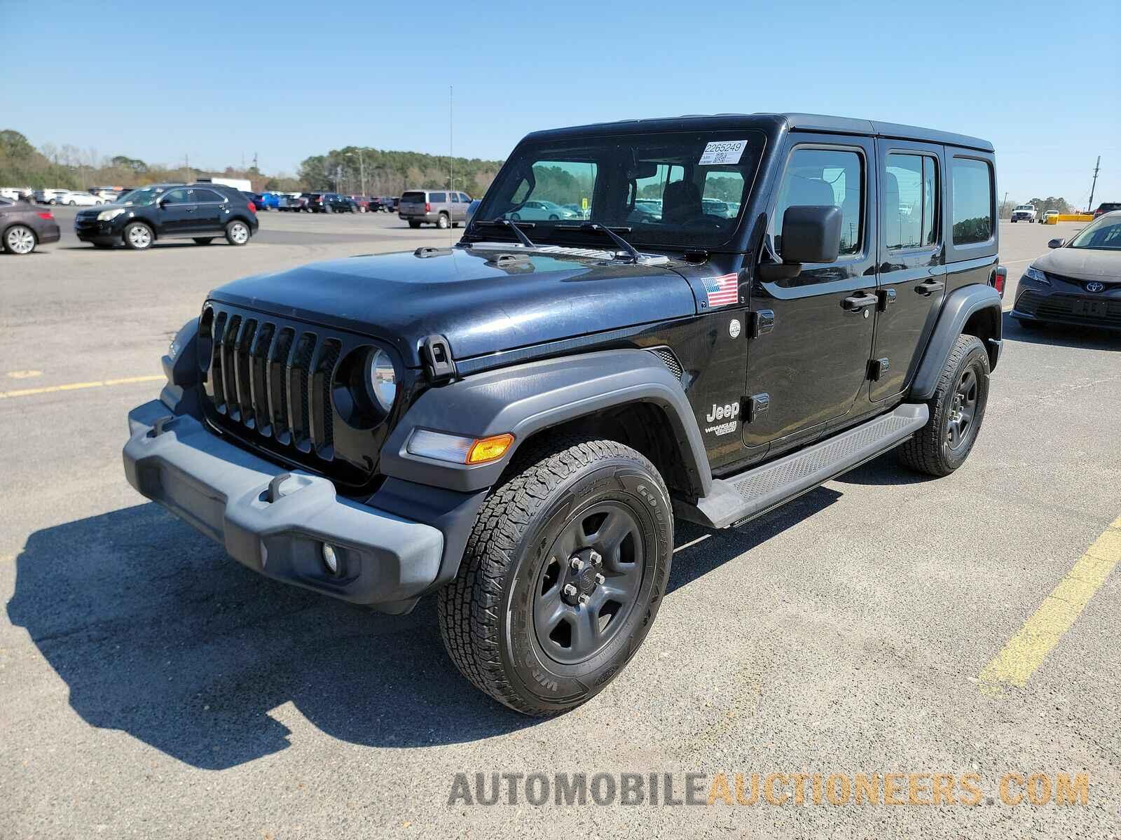 1C4HJXDN7KW587375 Jeep Wrangler Unlimited 2019