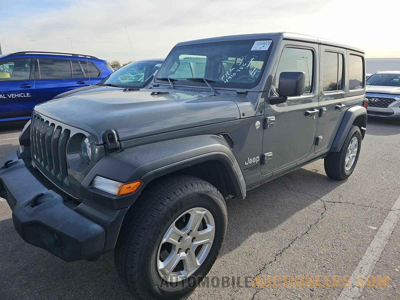 1C4HJXDN7KW593614 Jeep Wrangler Unlimited 2019