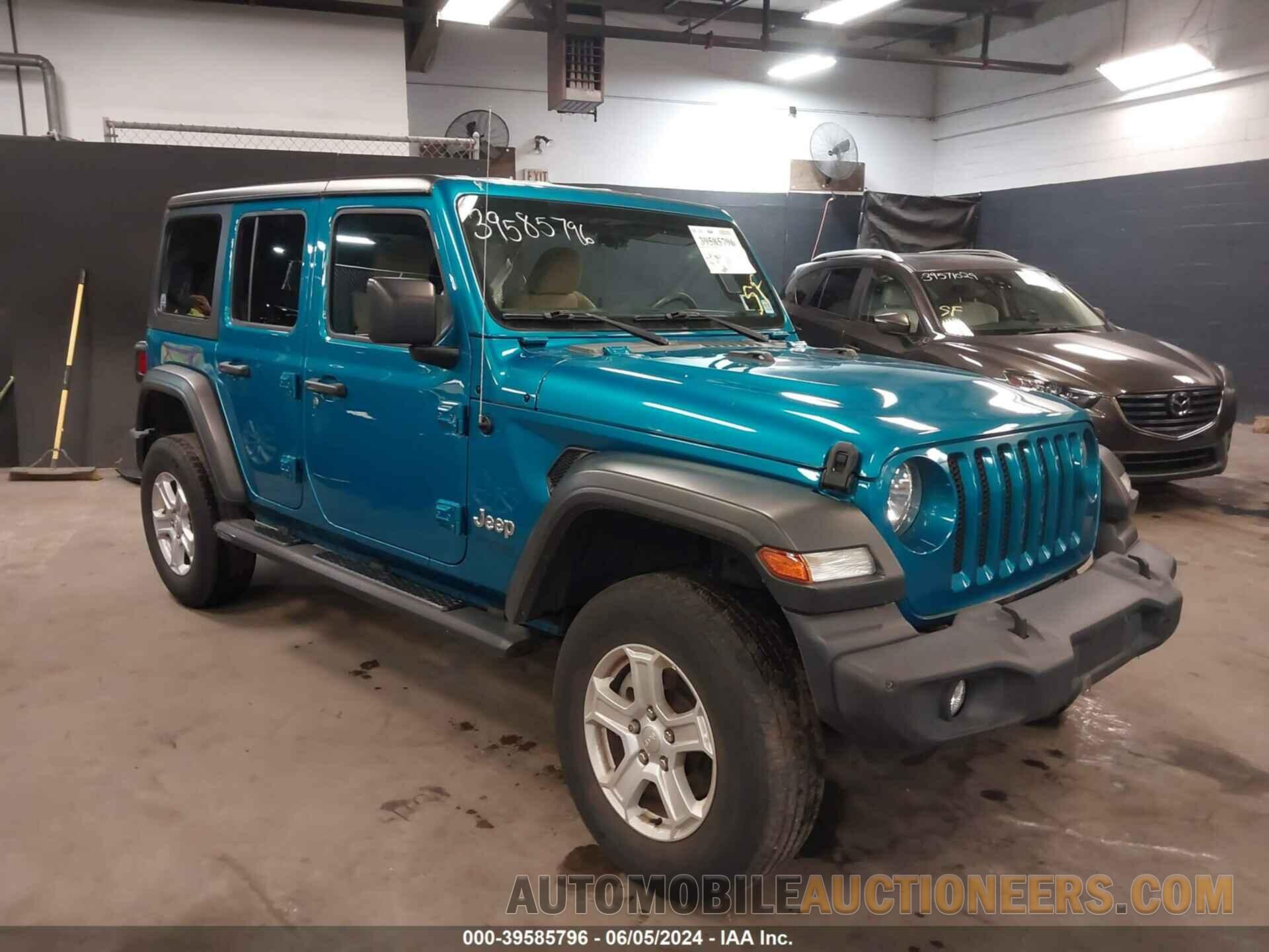 1C4HJXDN7LW140319 JEEP WRANGLER UNLIMITED 2020