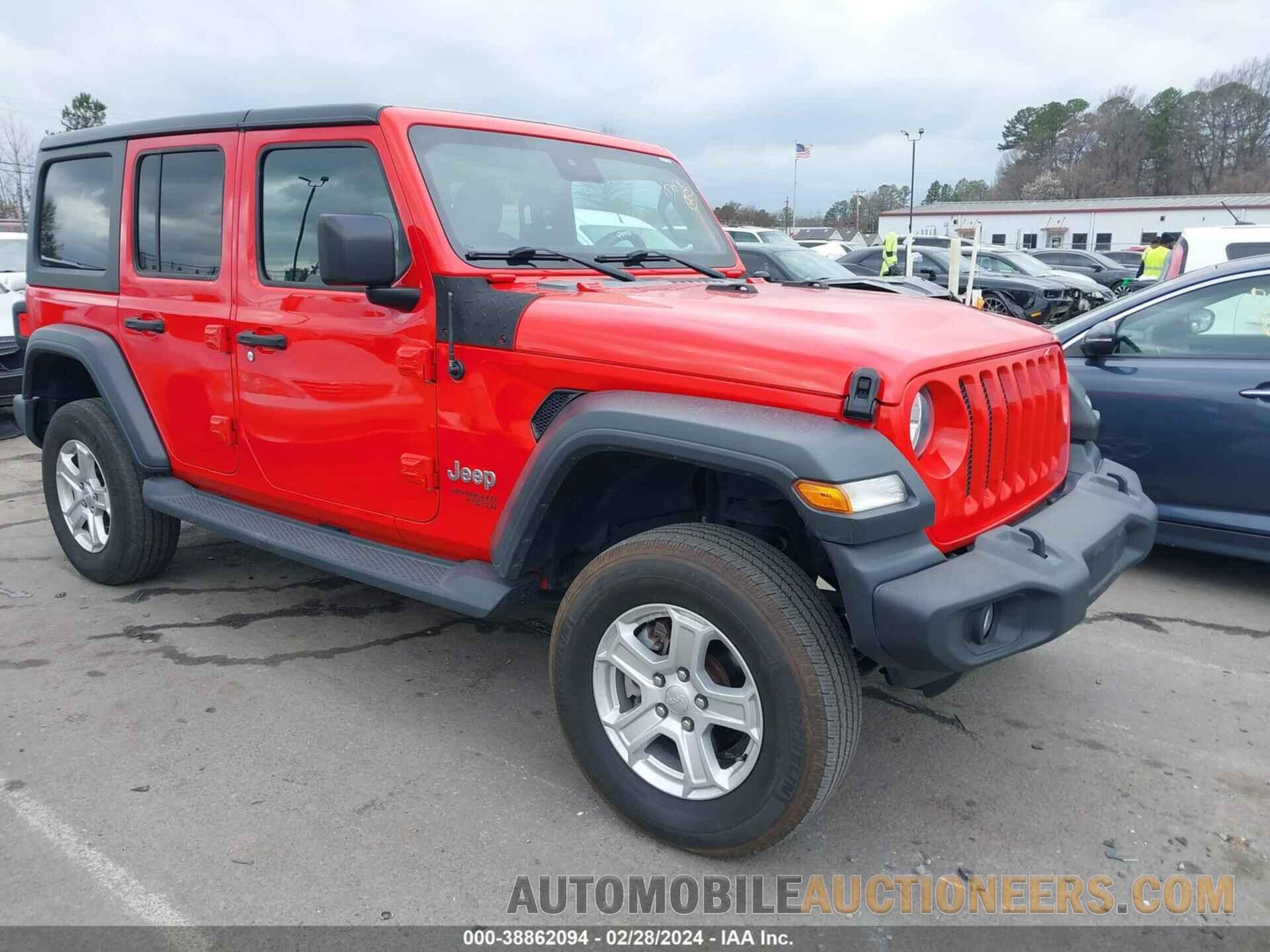 1C4HJXDN7LW165009 JEEP WRANGLER UNLIMITED 2020