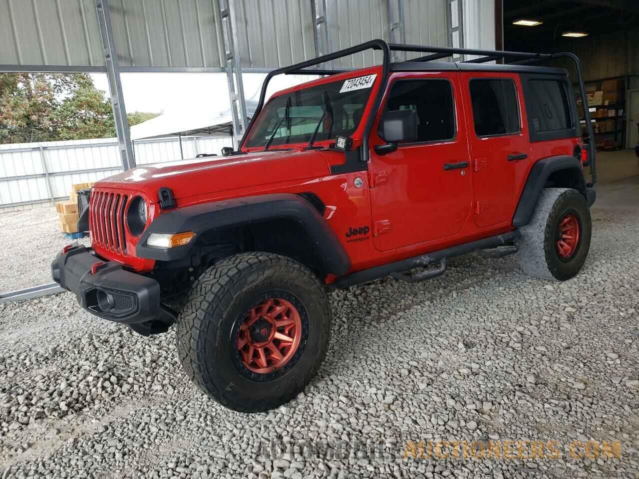 1C4HJXDN7LW200180 JEEP WRANGLER 2020