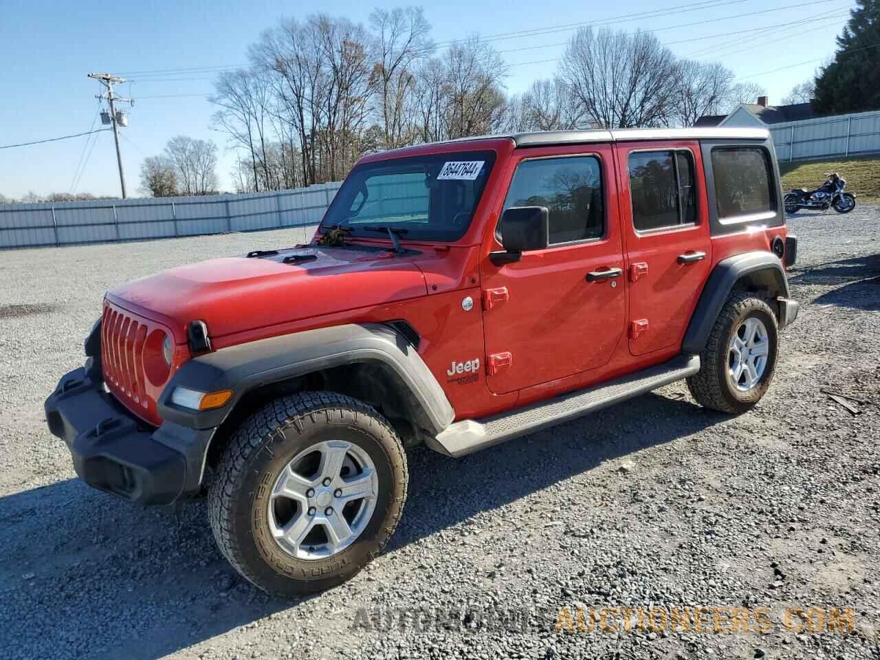 1C4HJXDN7LW220493 JEEP WRANGLER 2020