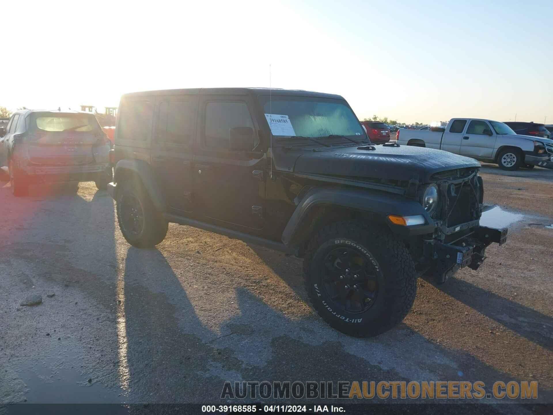 1C4HJXDN7LW237228 JEEP WRANGLER UNLIMITED 2020