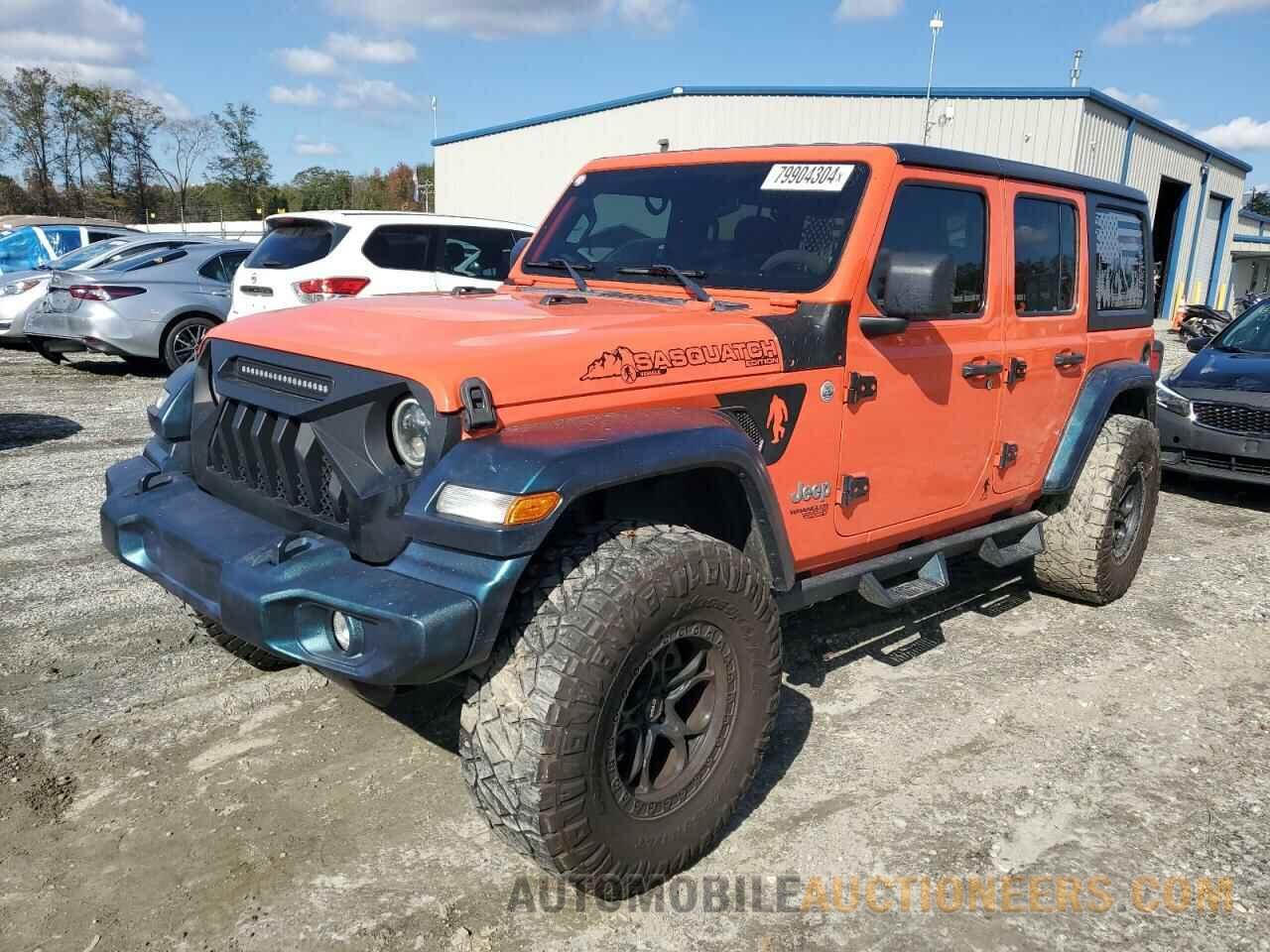 1C4HJXDN7LW257463 JEEP WRANGLER 2020