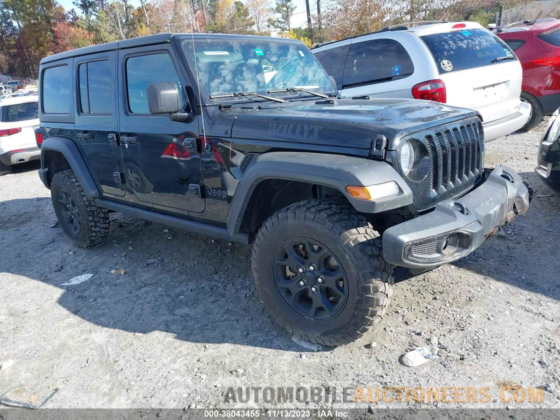 1C4HJXDN7MW717268 JEEP WRANGLER UNLIMITED 2021