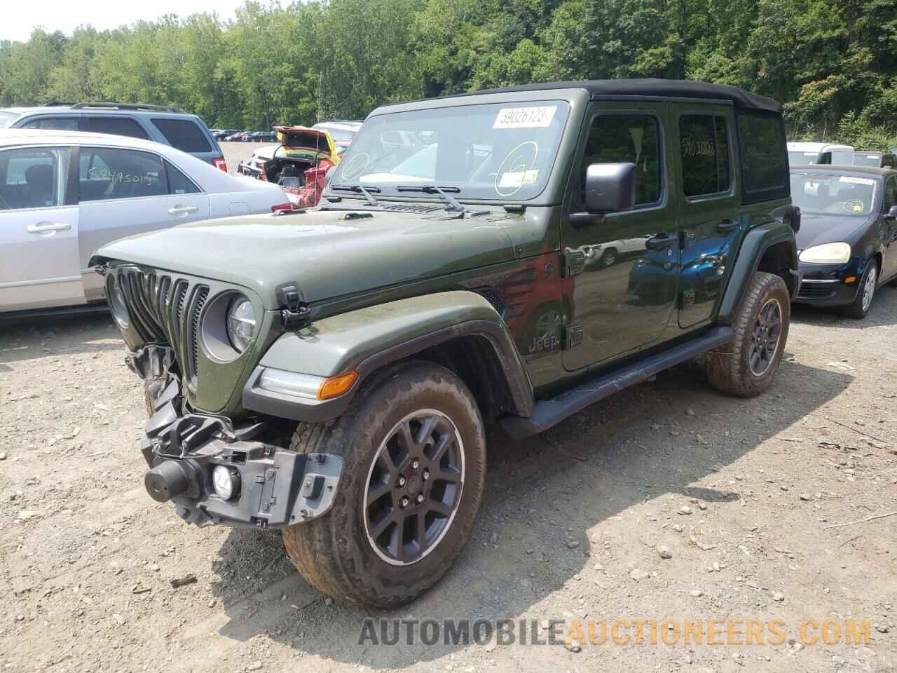 1C4HJXDN7MW720476 JEEP WRANGLER 2021