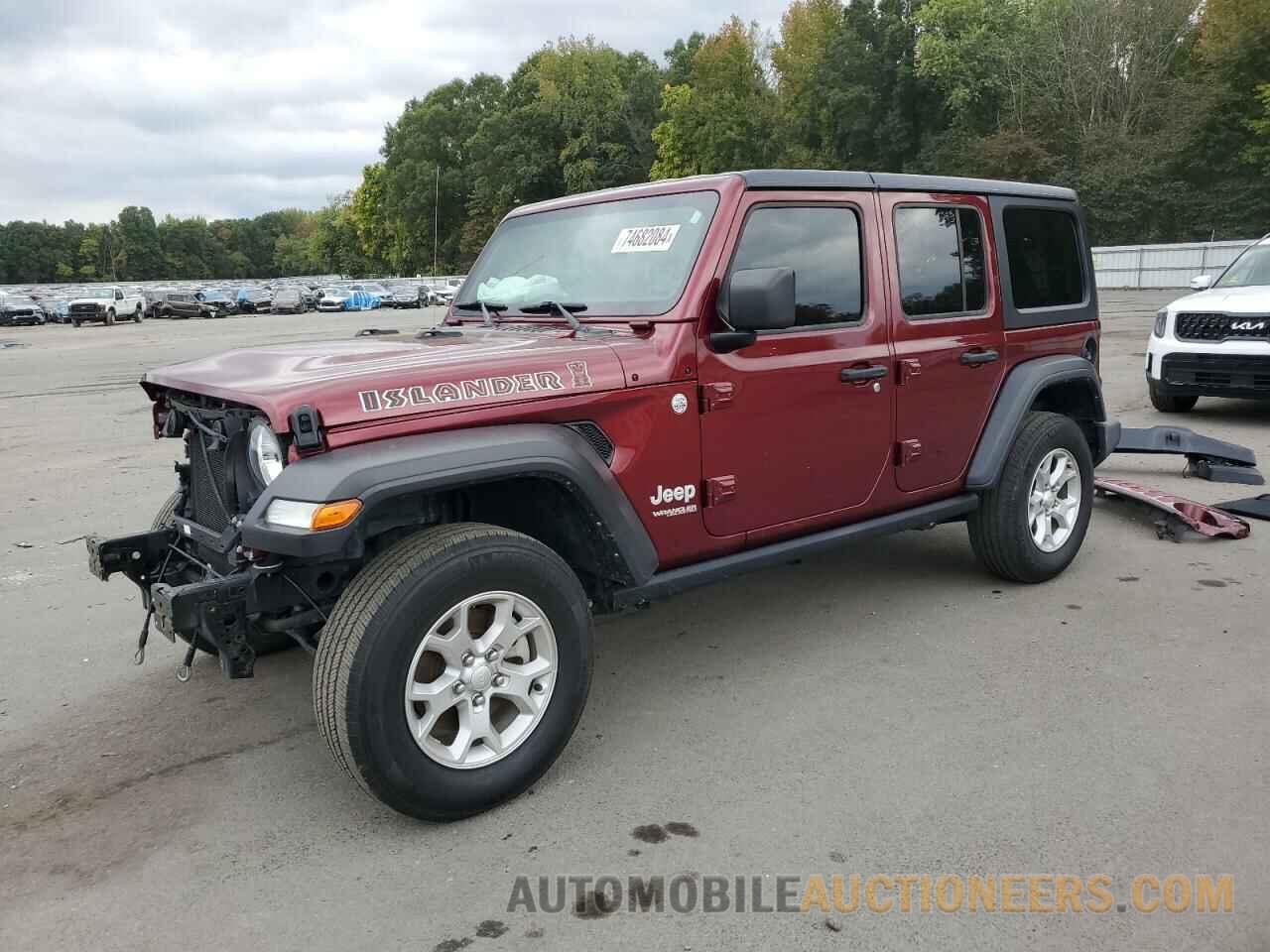 1C4HJXDN7MW729727 JEEP WRANGLER 2021