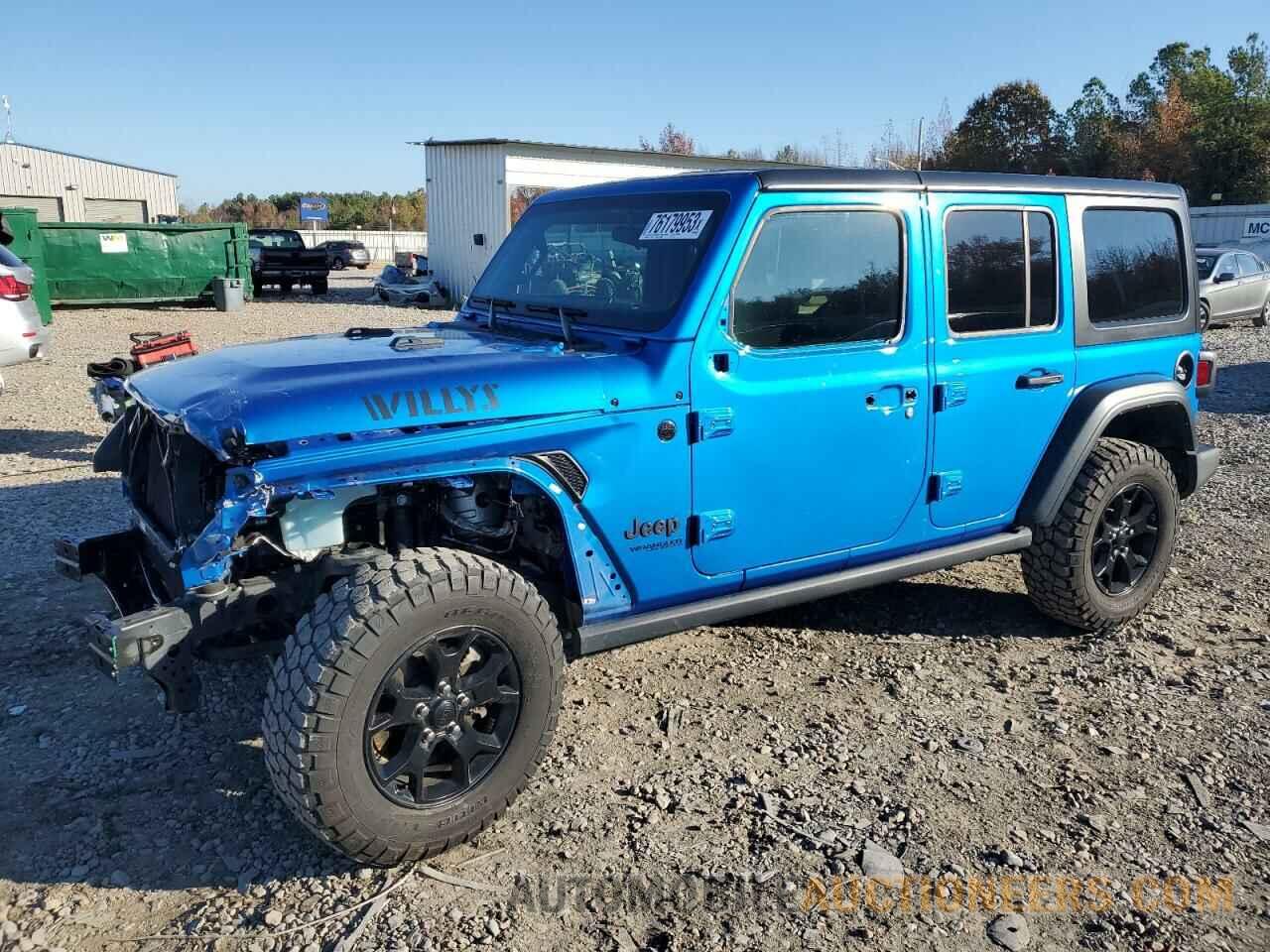 1C4HJXDN7MW736113 JEEP WRANGLER 2021