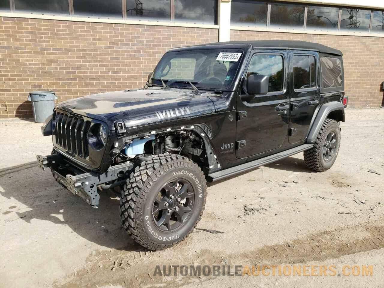 1C4HJXDN7NW266893 JEEP WRANGLER 2022