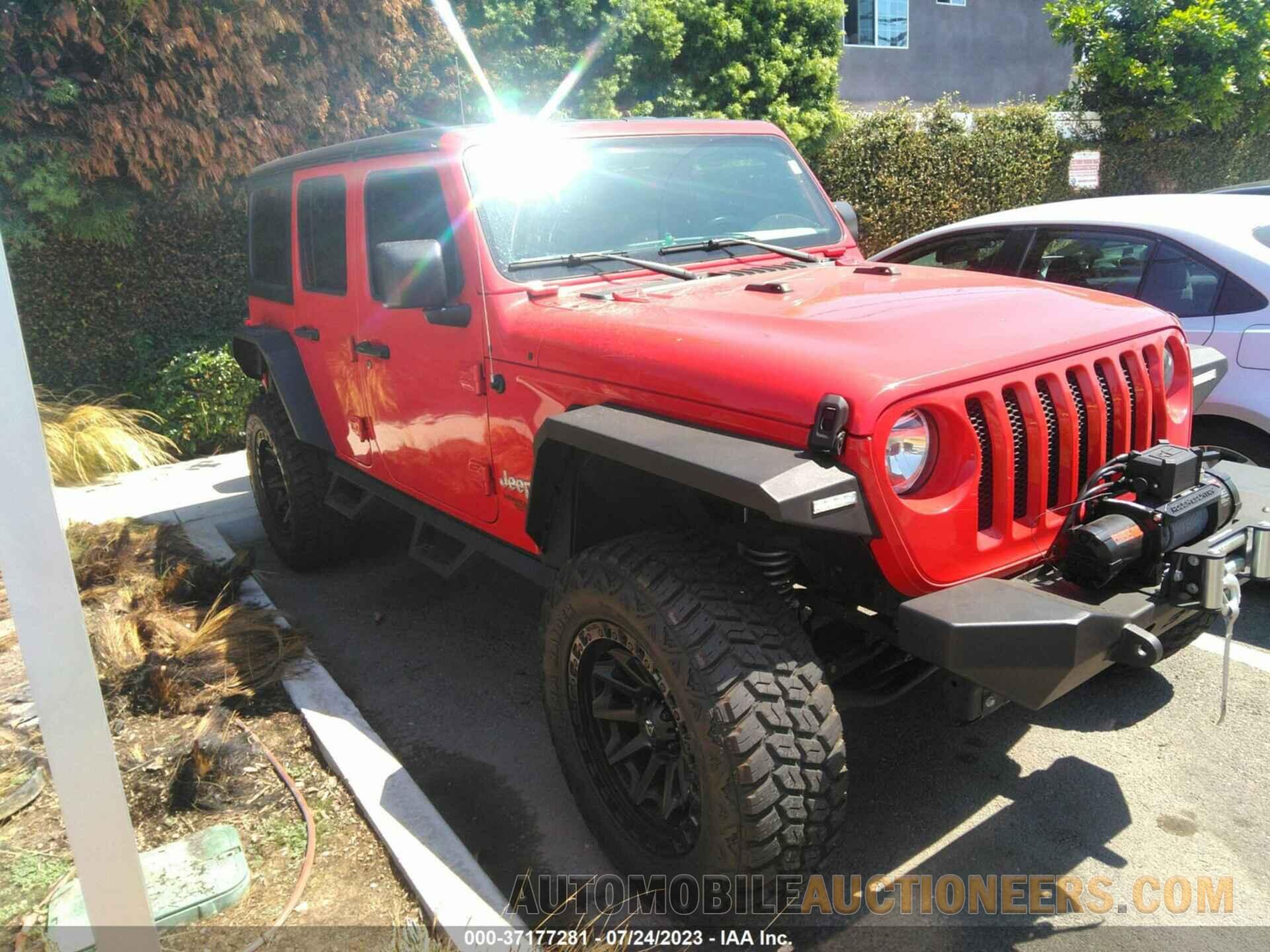 1C4HJXDN8KW552909 JEEP WRANGLER UNLIMITED 2019