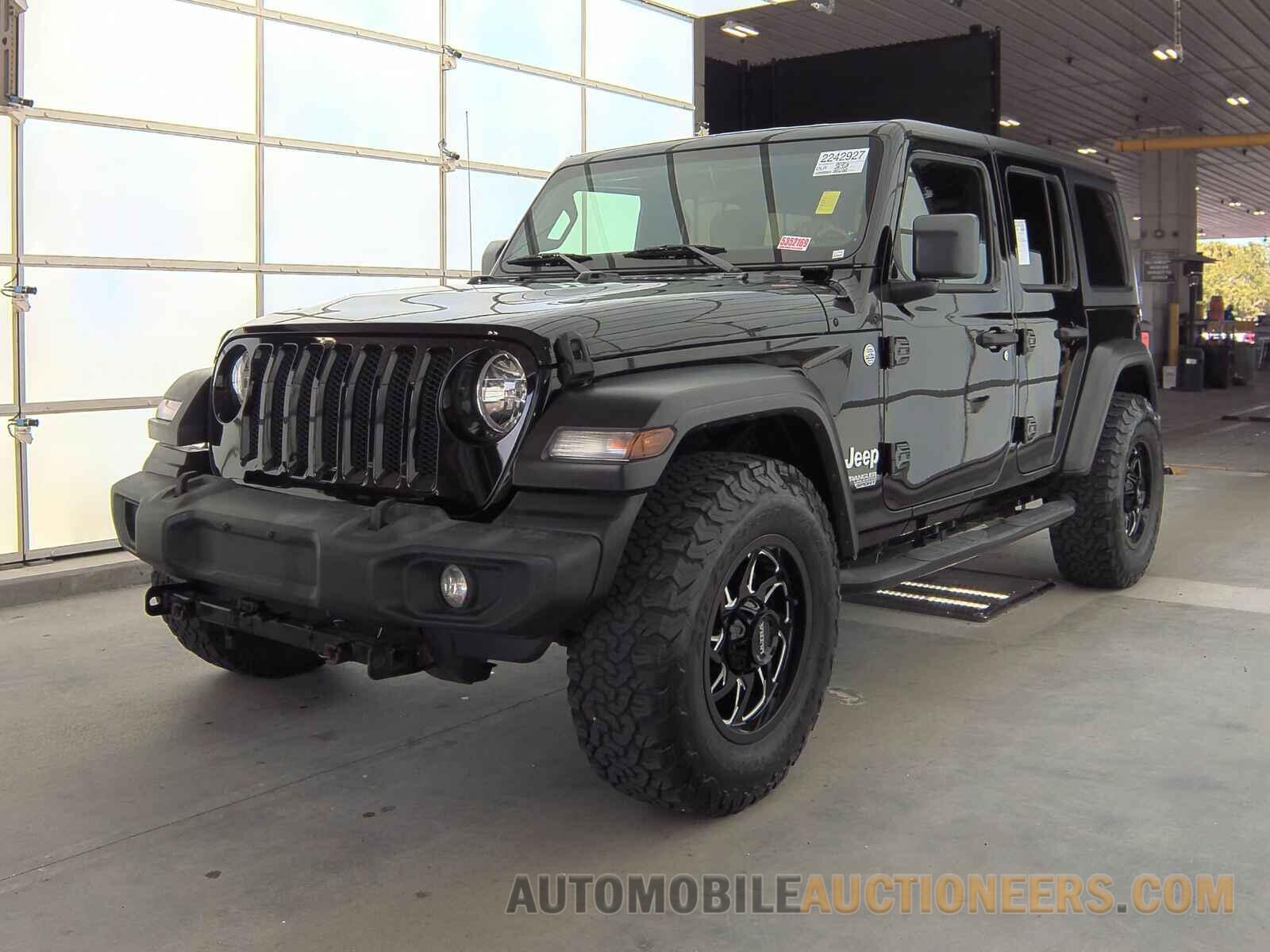 1C4HJXDN8KW592195 Jeep Wrangler Unlimited 2019