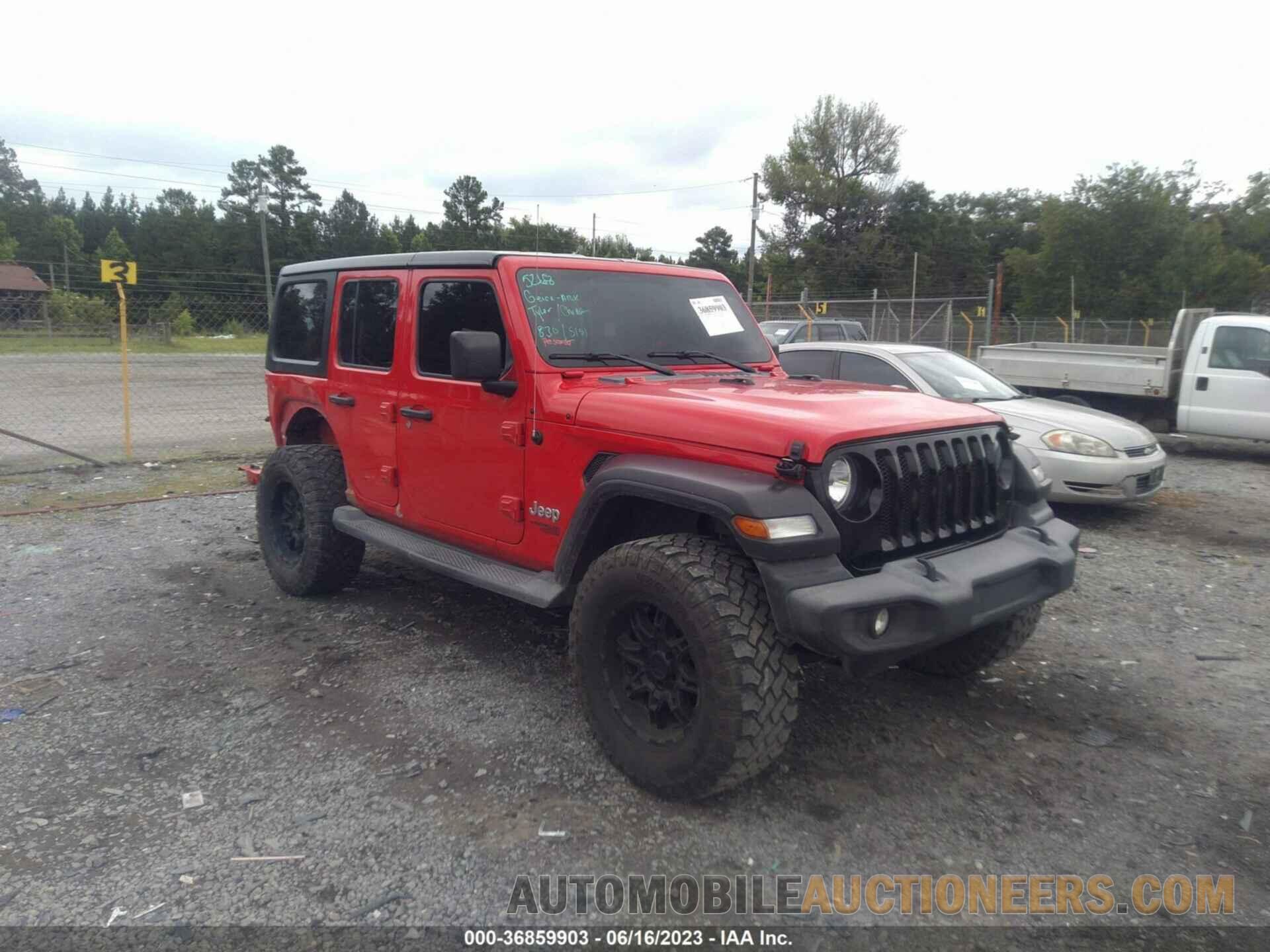 1C4HJXDN8LW127532 JEEP WRANGLER UNLIMITED 2020