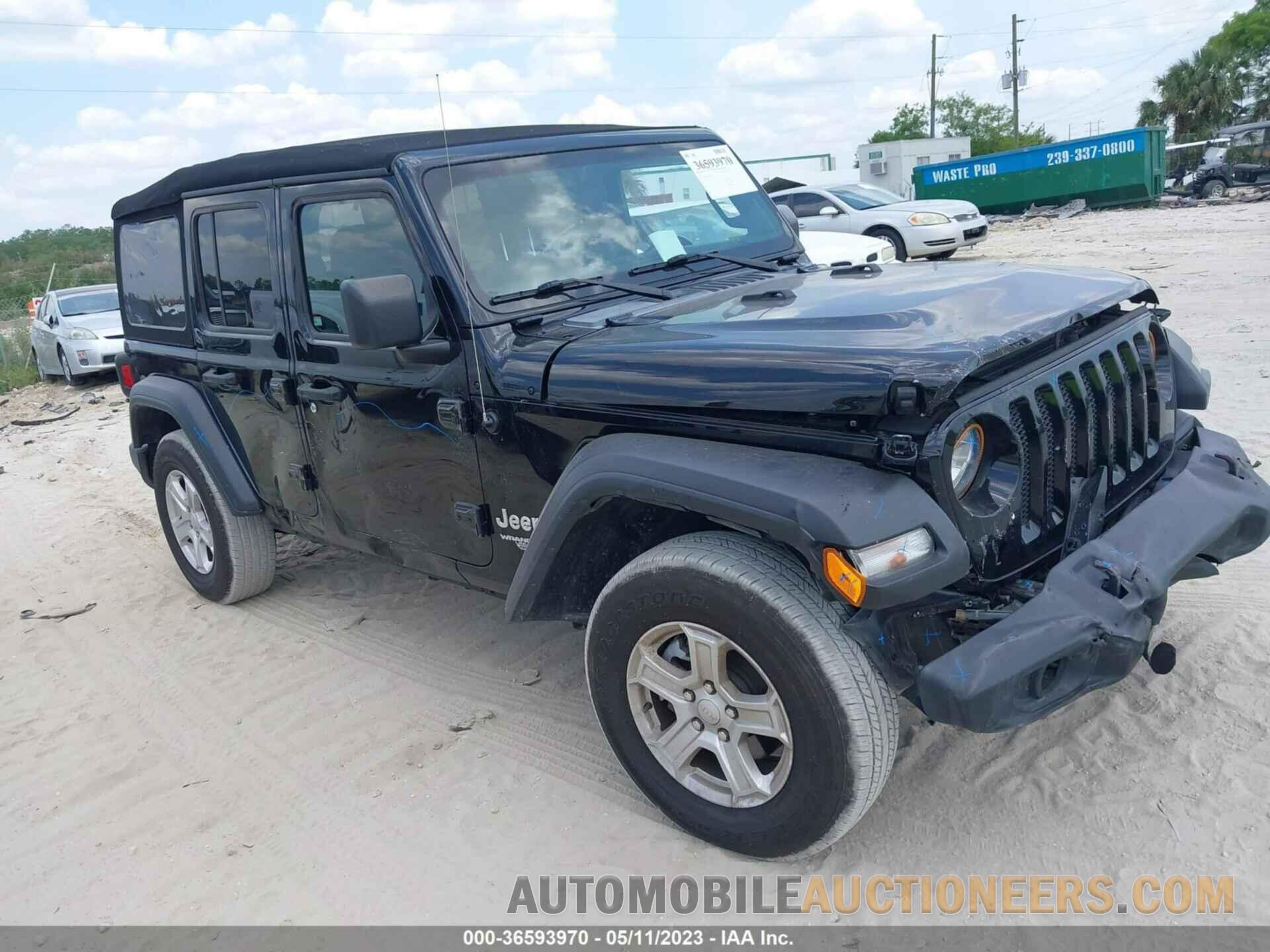 1C4HJXDN8LW133864 JEEP WRANGLER UNLIMITED 2020