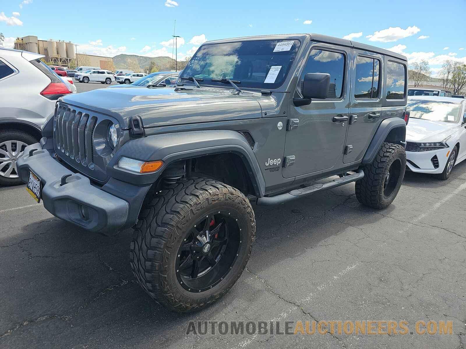 1C4HJXDN8LW154181 Jeep Wrangler Unlimited 2020