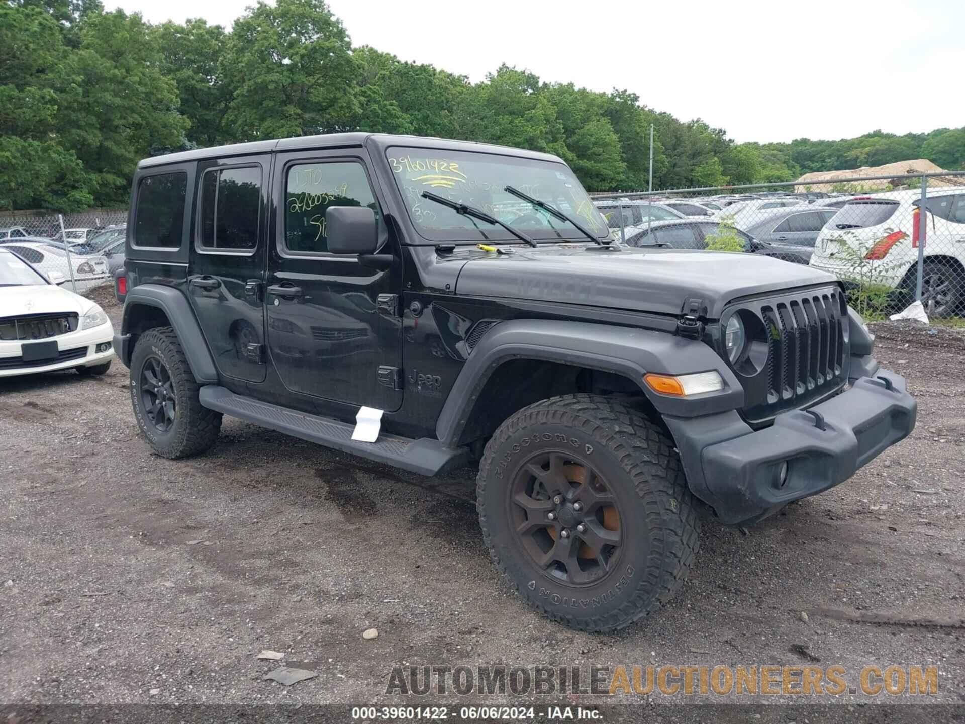 1C4HJXDN8LW170347 JEEP WRANGLER UNLIMITED 2020