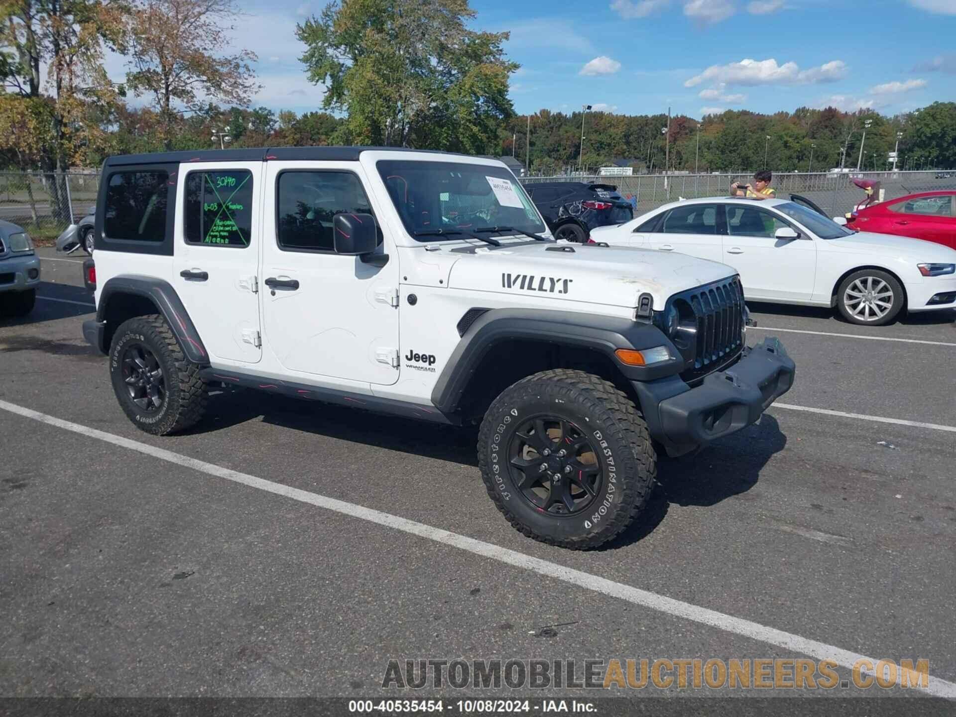 1C4HJXDN8LW170364 JEEP WRANGLER UNLIMITED 2020