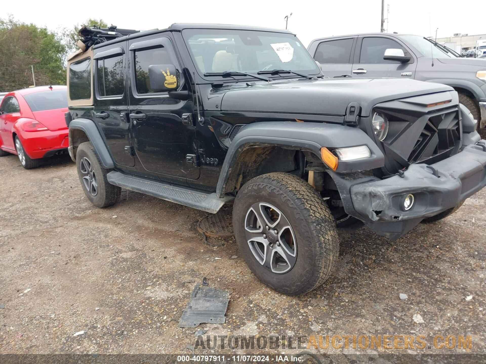 1C4HJXDN8LW184670 JEEP WRANGLER UNLIMITED 2020