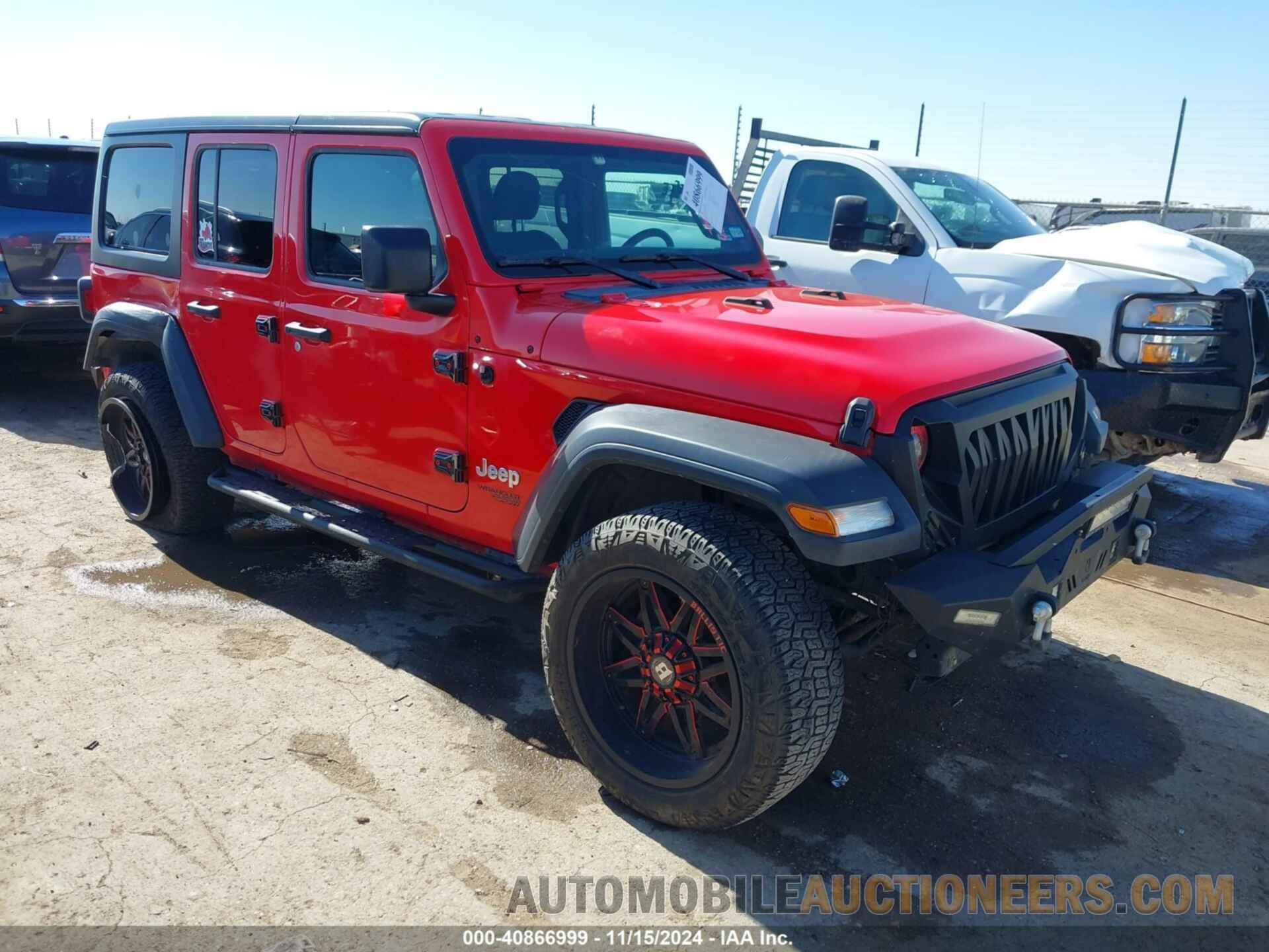 1C4HJXDN8LW257231 JEEP WRANGLER UNLIMITED 2020