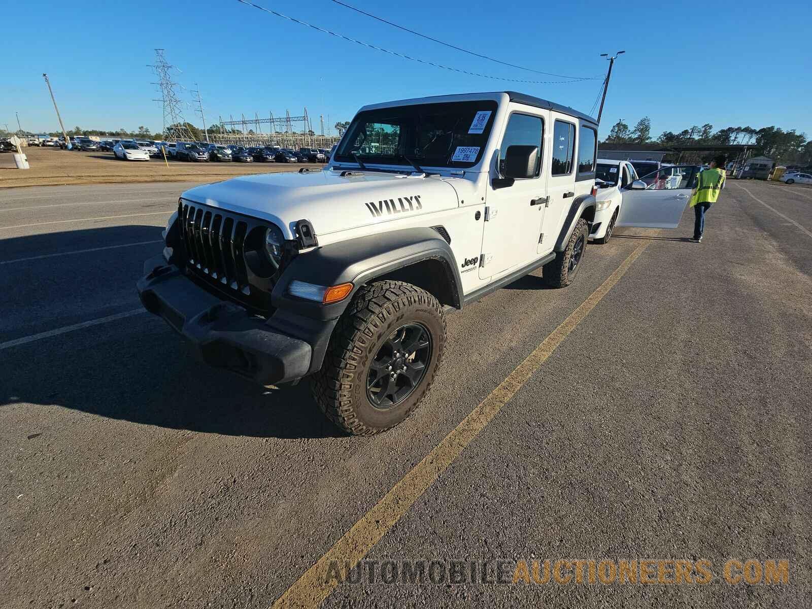 1C4HJXDN8LW261599 Jeep Wrangler Unlimited 2020