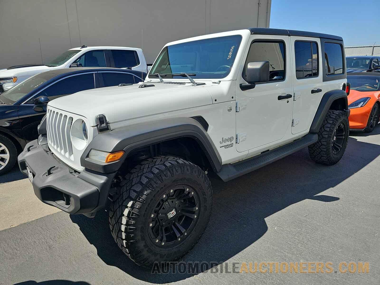 1C4HJXDN8MW503342 Jeep Wrangler Unlimited 2021