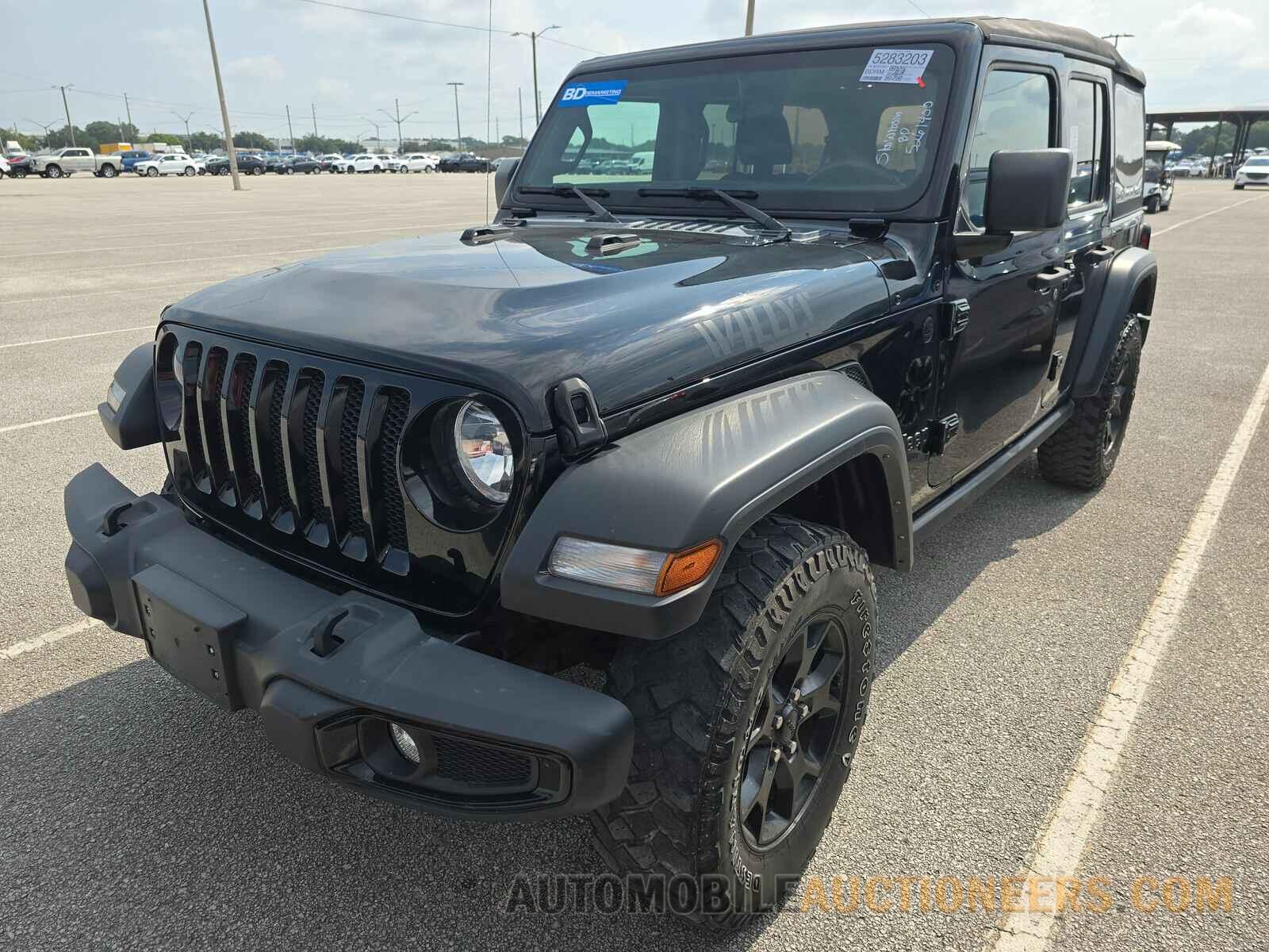 1C4HJXDN8MW647392 Jeep Wrangler Unlimited 2021