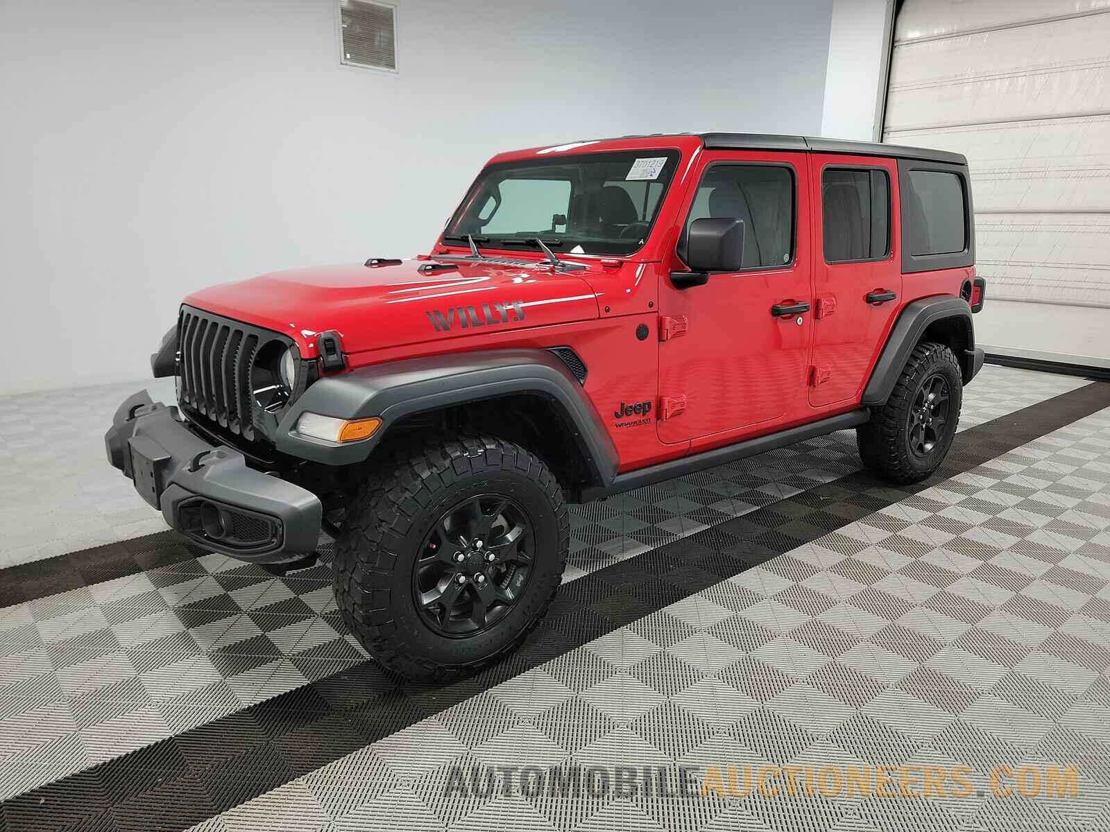 1C4HJXDN8MW816245 Jeep Wrangler Unlimited 2021