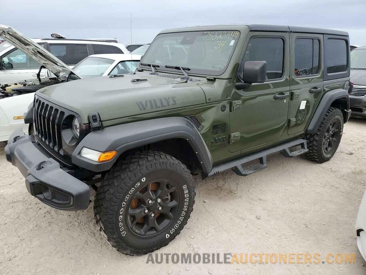 1C4HJXDN8MW850010 JEEP WRANGLER 2021