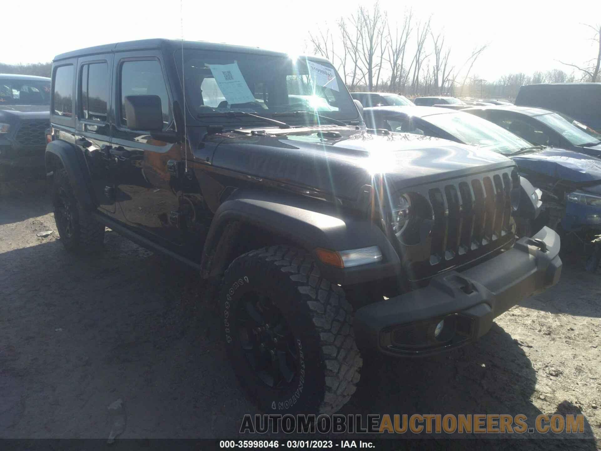 1C4HJXDN8NW132037 JEEP WRANGLER 2022