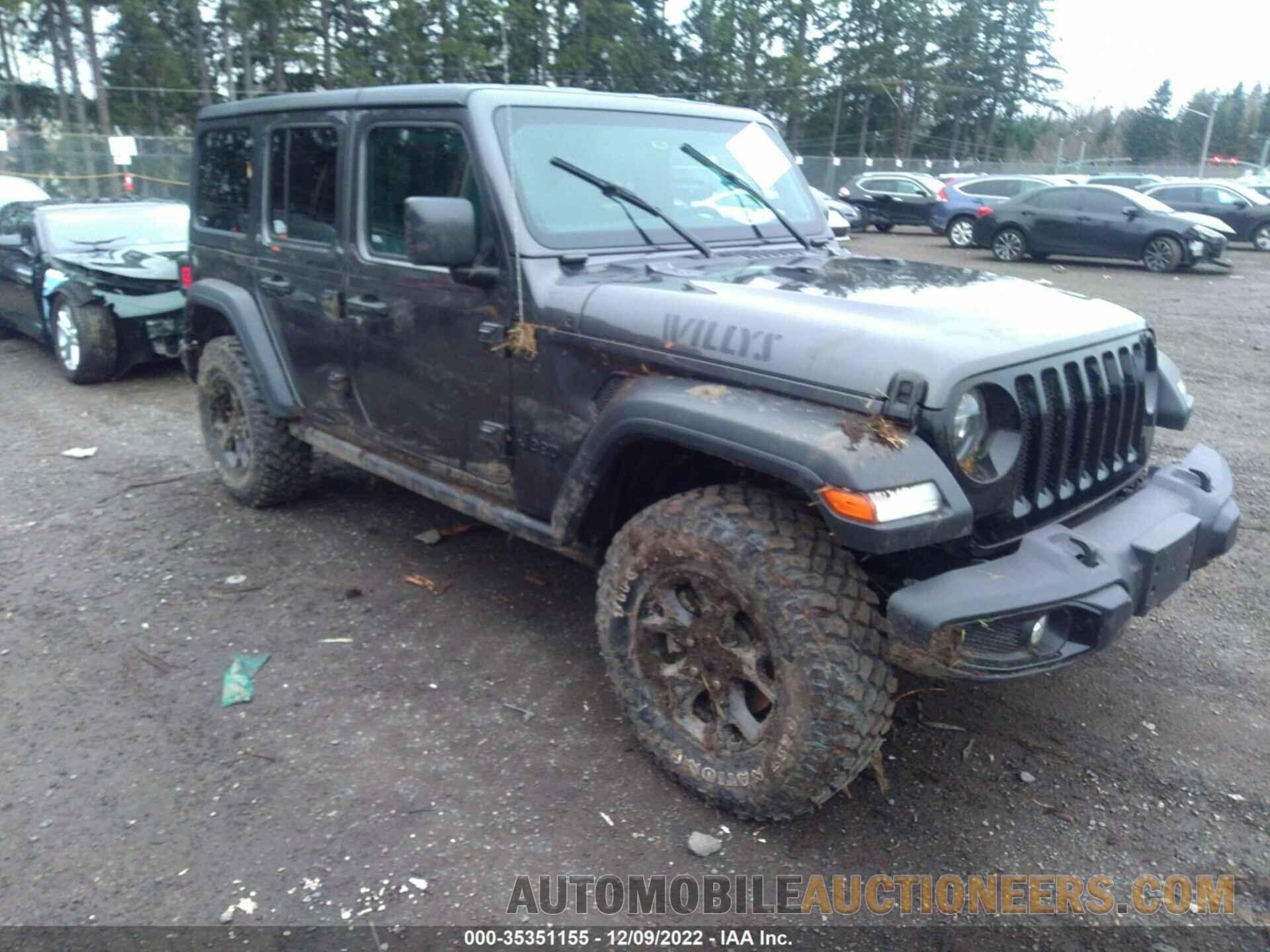 1C4HJXDN8NW140896 JEEP WRANGLER 2022