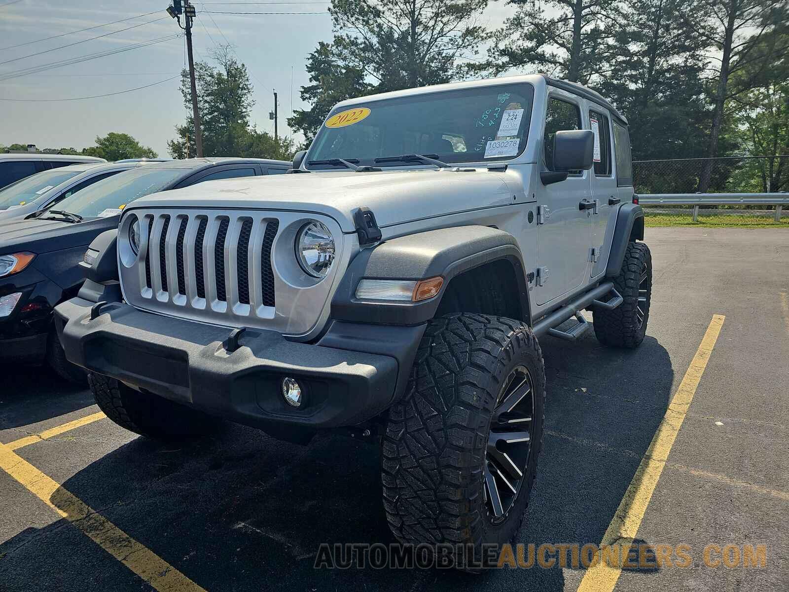 1C4HJXDN8NW165507 Jeep Wrangler Unlimited 2022