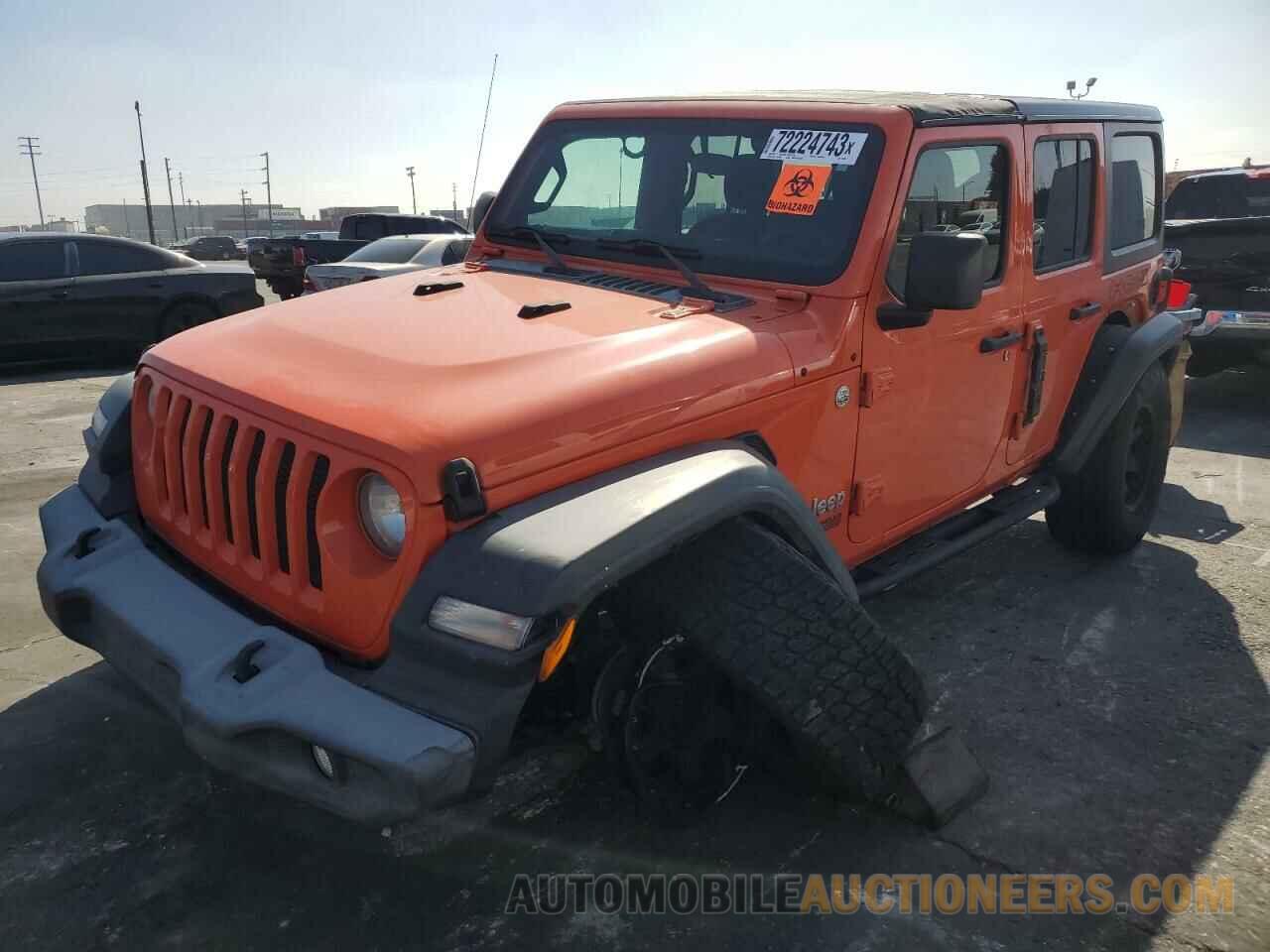 1C4HJXDN9JW231606 JEEP WRANGLER 2018