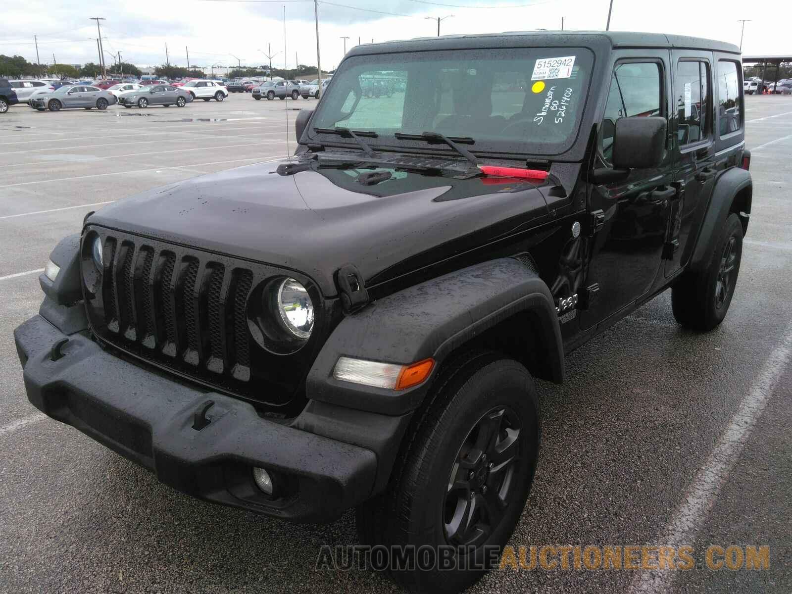 1C4HJXDN9KW549307 Jeep Wrangler Unlimited 2019