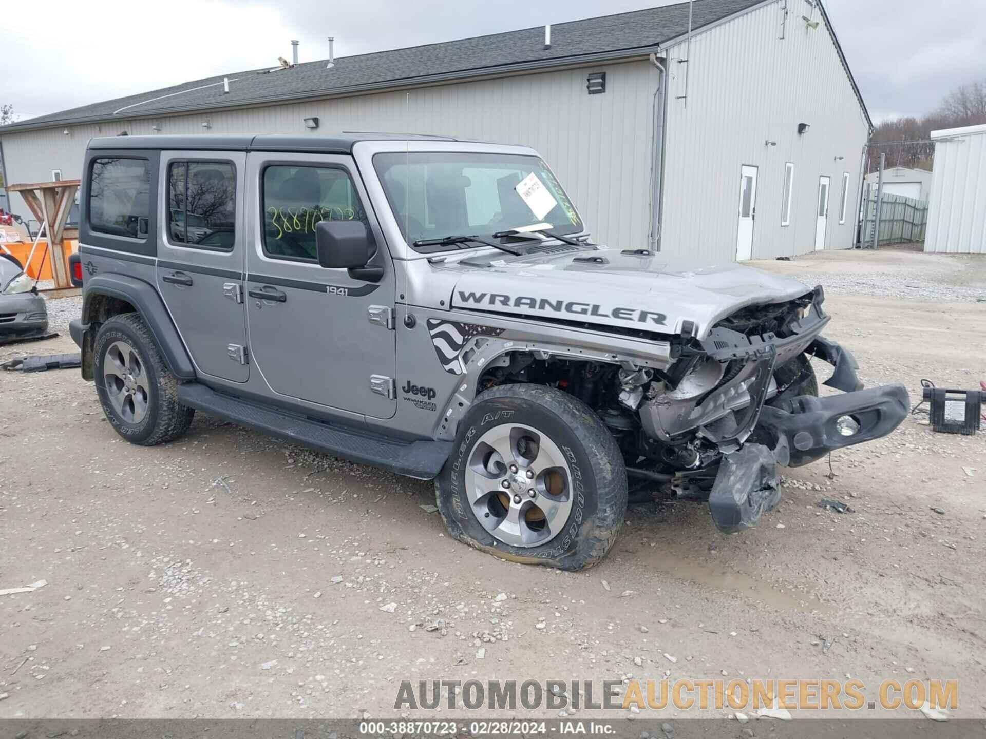 1C4HJXDN9LW224013 JEEP WRANGLER UNLIMITED 2020