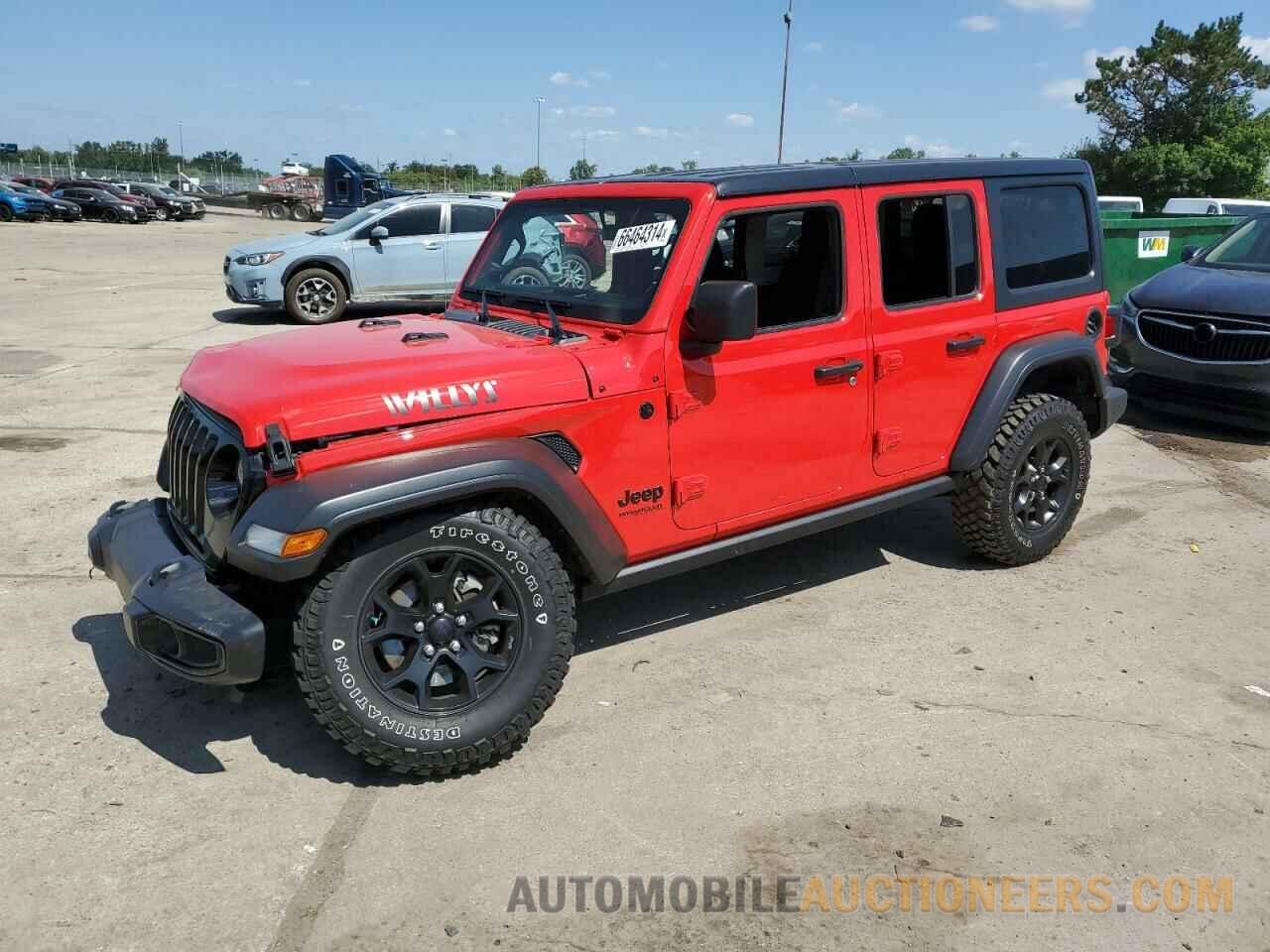 1C4HJXDN9MW599319 JEEP WRANGLER 2021