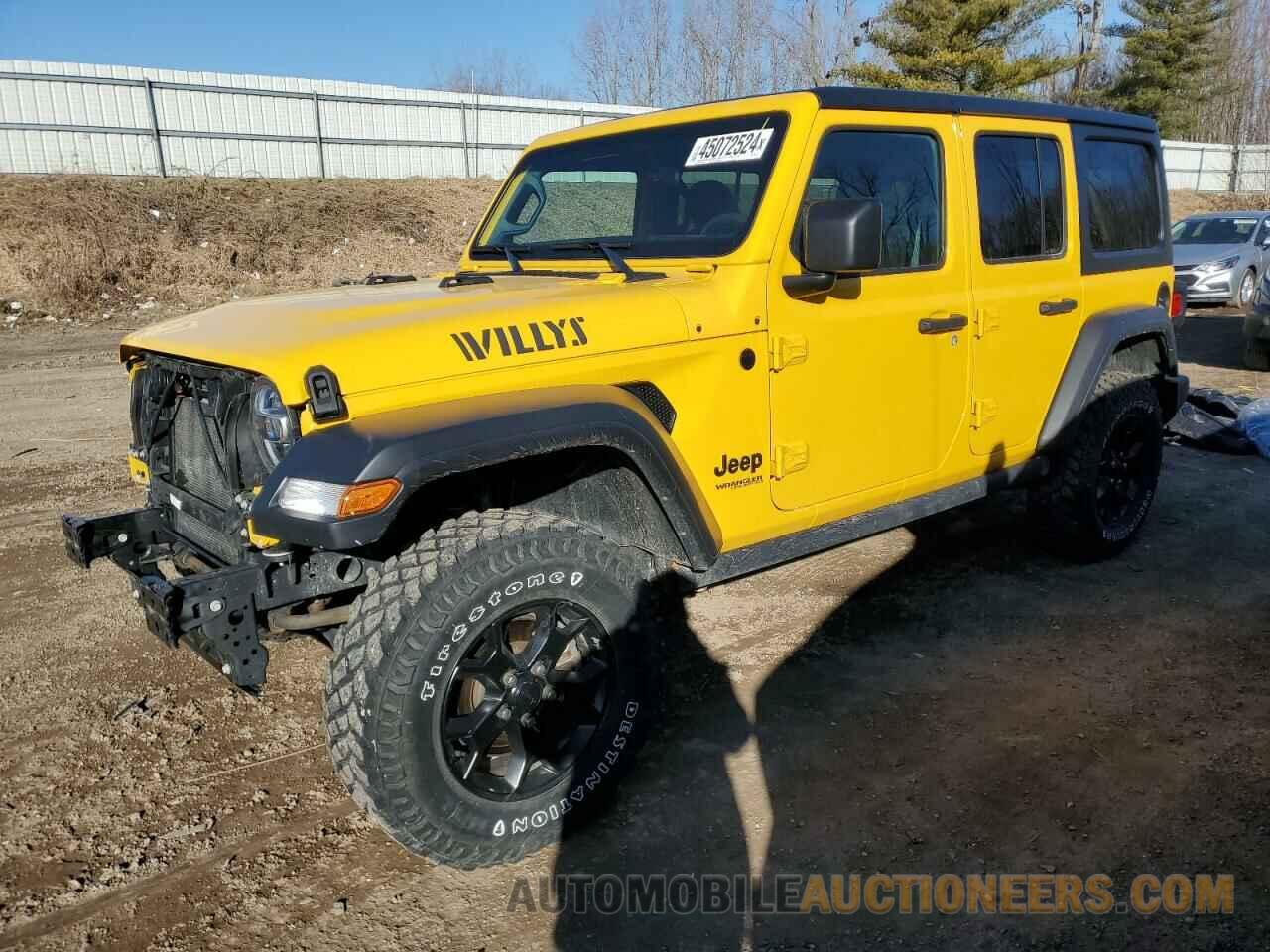 1C4HJXDN9MW680207 JEEP WRANGLER 2021