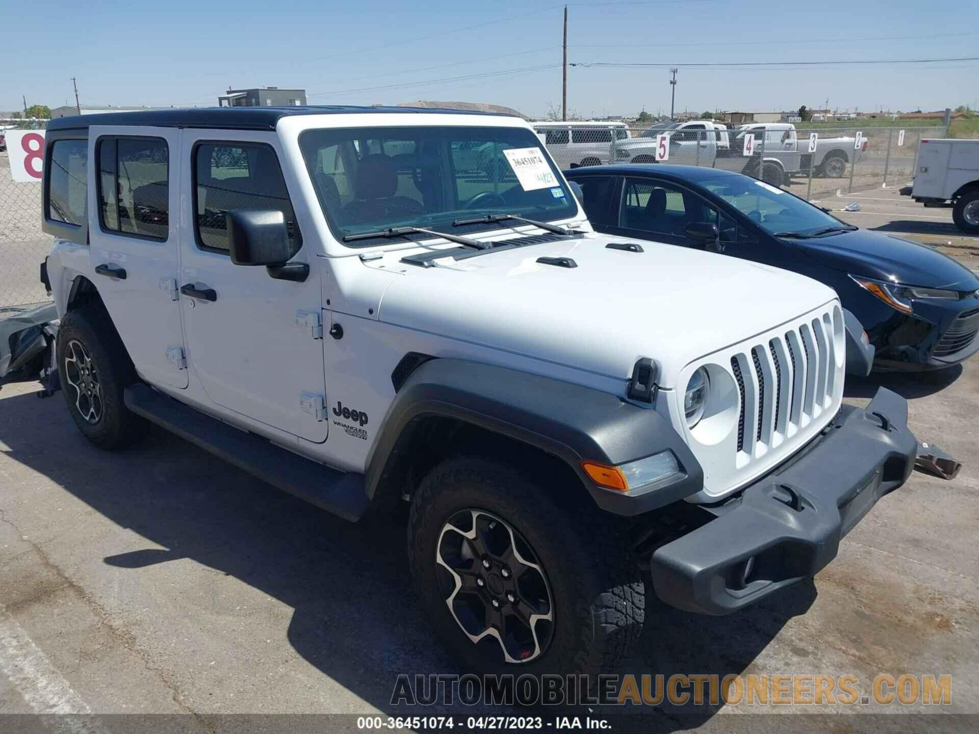 1C4HJXDN9MW711682 JEEP WRANGLER 2021