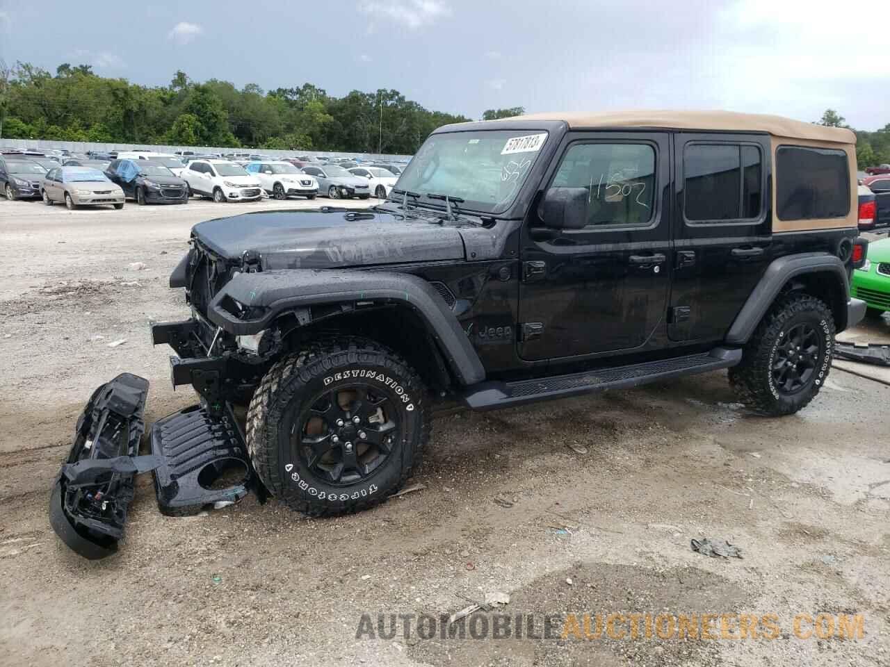 1C4HJXDN9NW106336 JEEP WRANGLER 2022