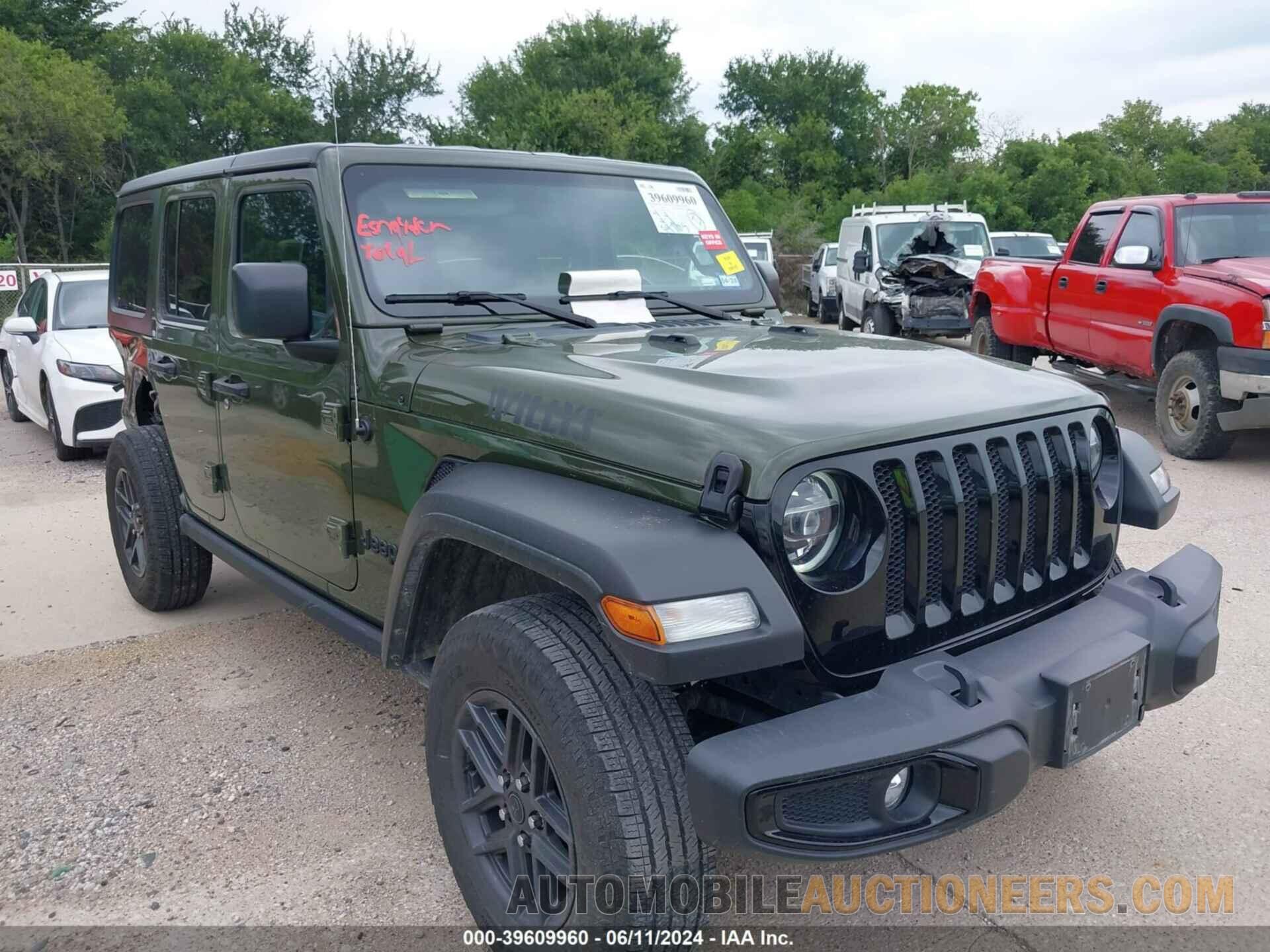 1C4HJXDN9NW163460 JEEP WRANGLER UNLIMITED 2022