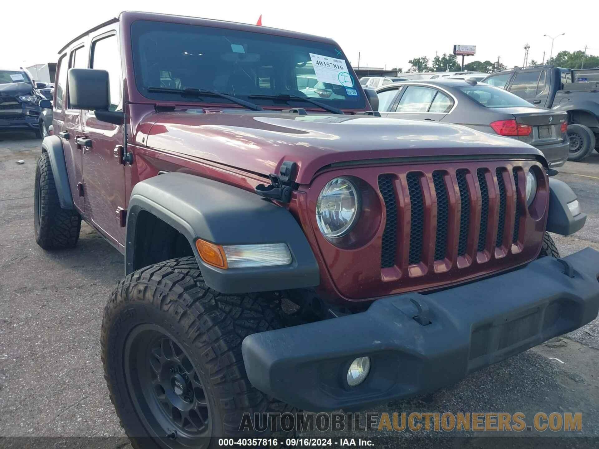 1C4HJXDN9NW173955 JEEP WRANGLER UNLIMITED 2022