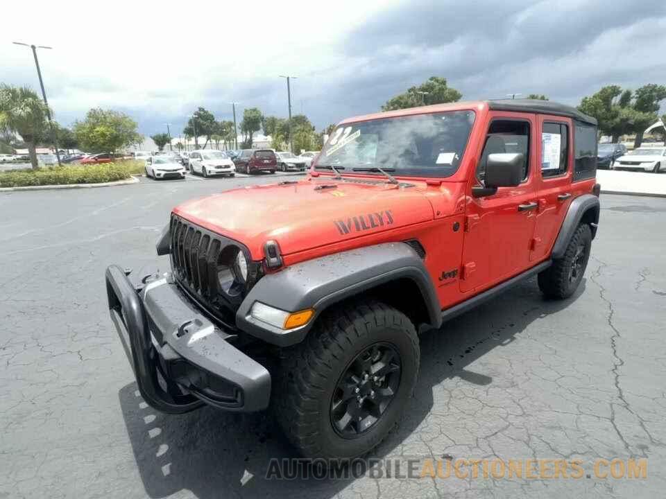 1C4HJXDN9NW175544 Jeep Wrangler Unlimited 2022