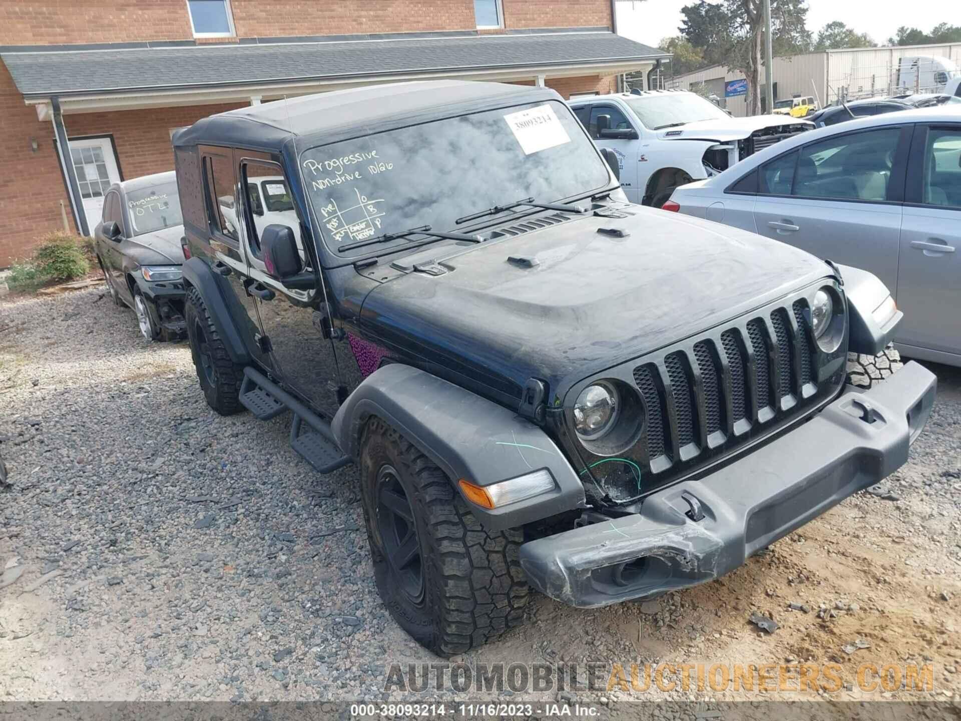 1C4HJXDN9NW225388 JEEP WRANGLER UNLIMITED 2022